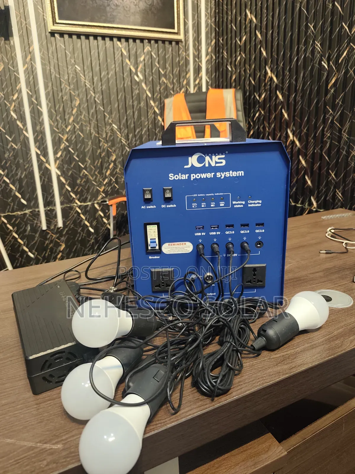 JCNS 1800W Portable Power Station for Homes and Offices