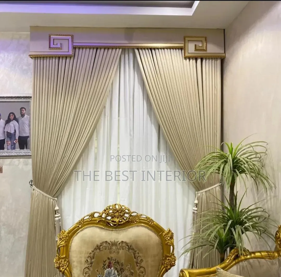Very Fine Premium Curtains From Just ₦,3500 Per Yard!