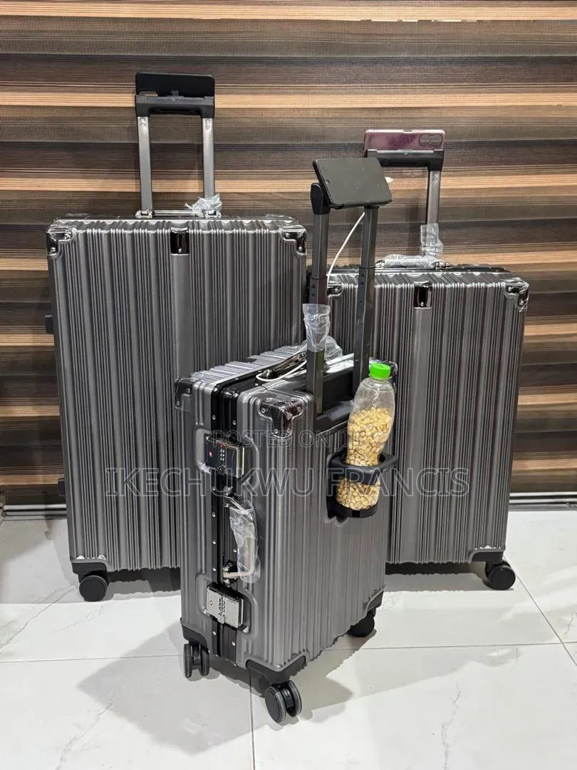 Polycarbonate Aluminium Luggage Set of 3