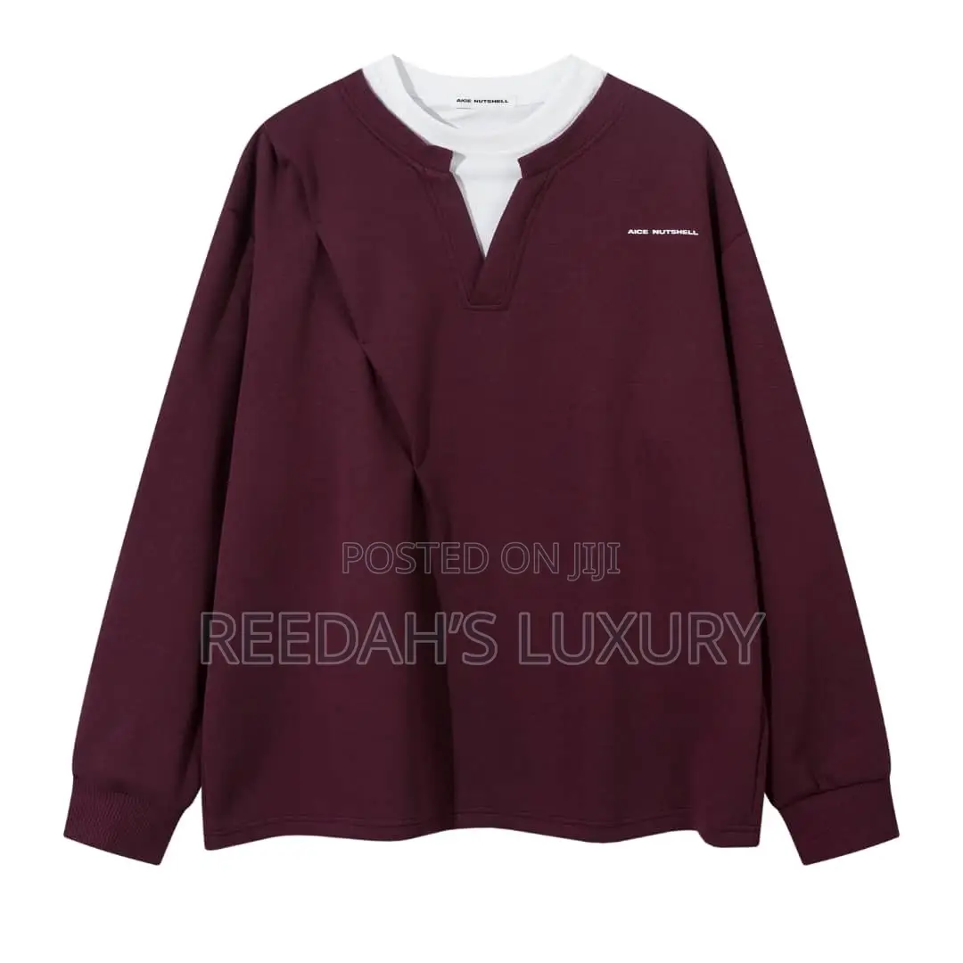 AICE NUTSHELL Double Layer Sweatshirt.
