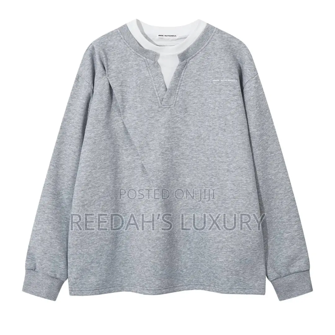 AICE NUTSHELL Double Layer Sweatshirt.
