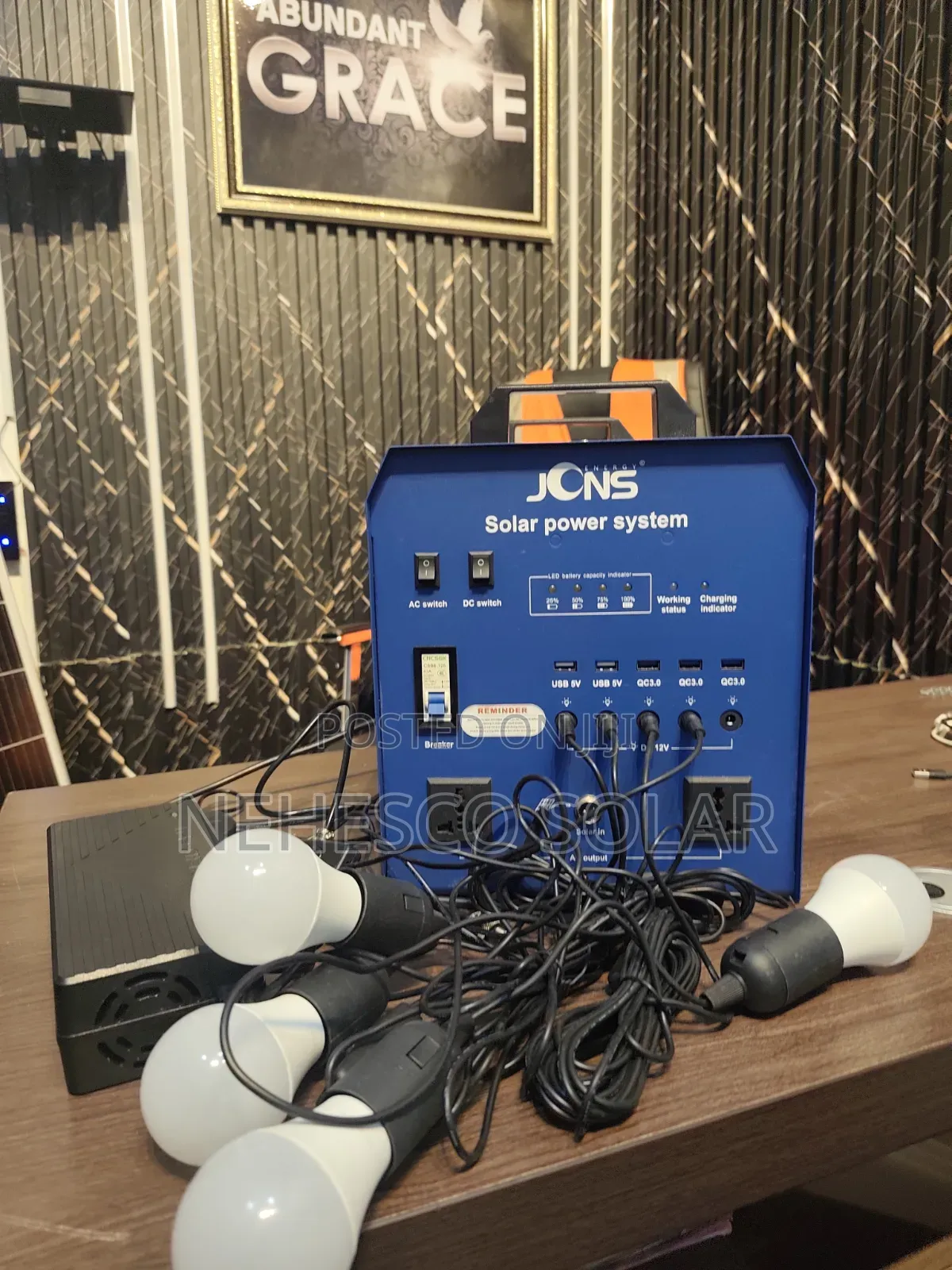 Say Goodbye to Generator Fuel – Get the JCNS 1800W Solar Generator