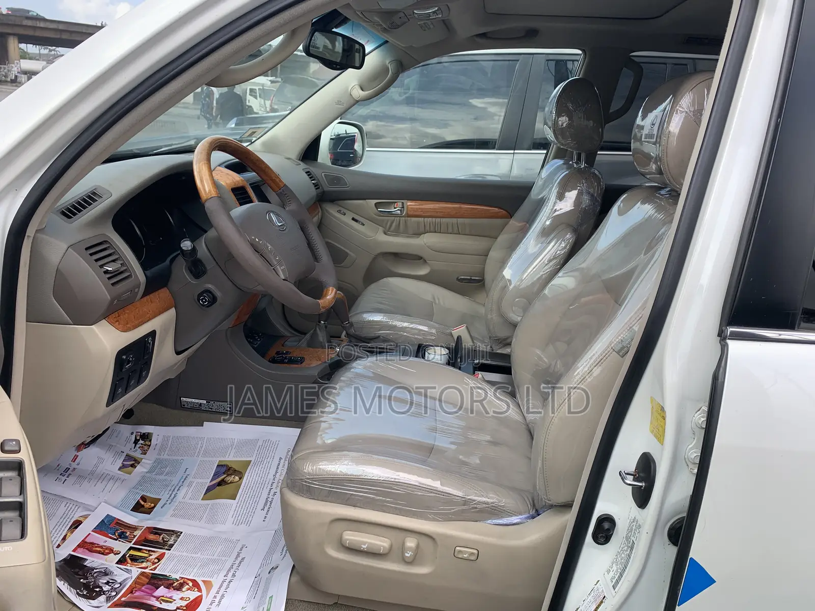 Lexus GX 470 Sport Utility 2005 White