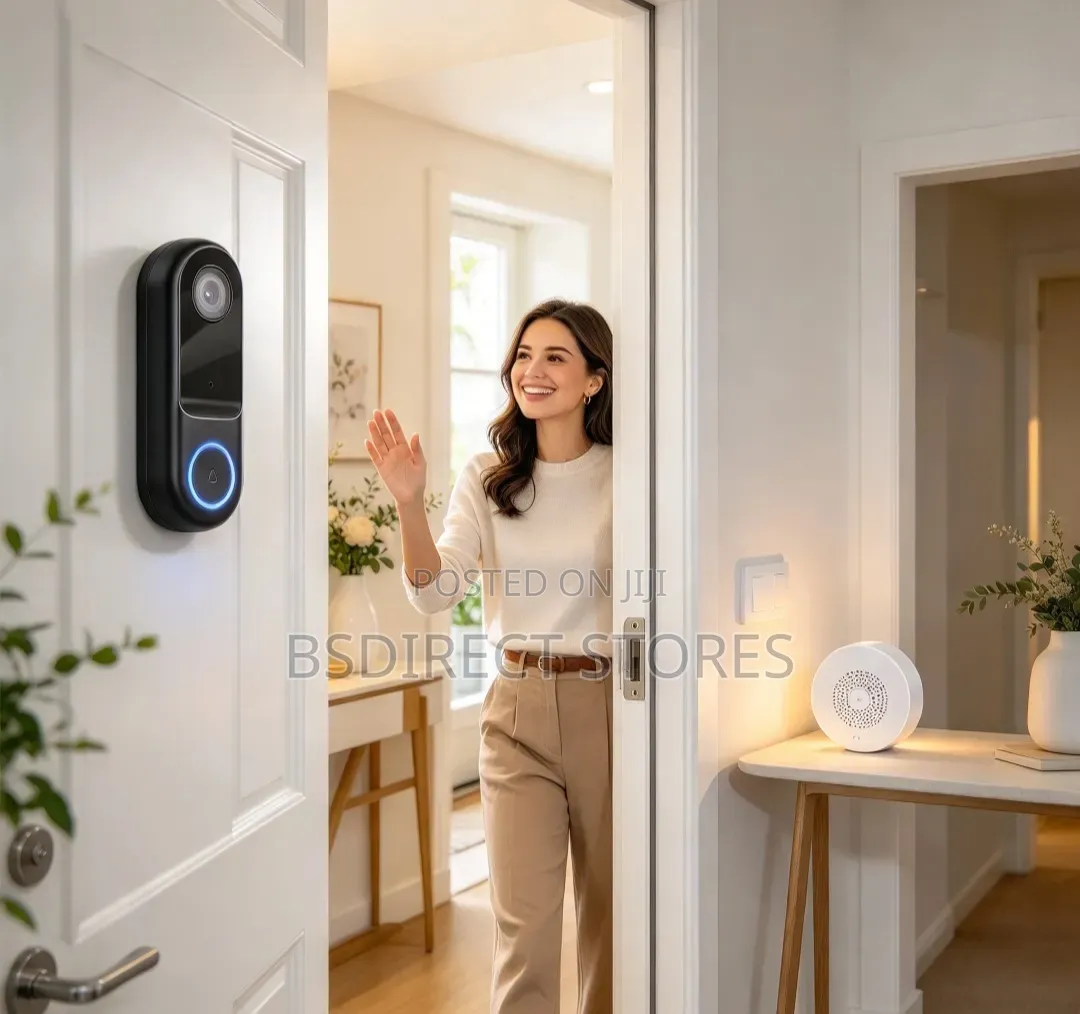 Alpina Smart Home Wi-Fi Camera 2-Way Audio Doorbell + Chime