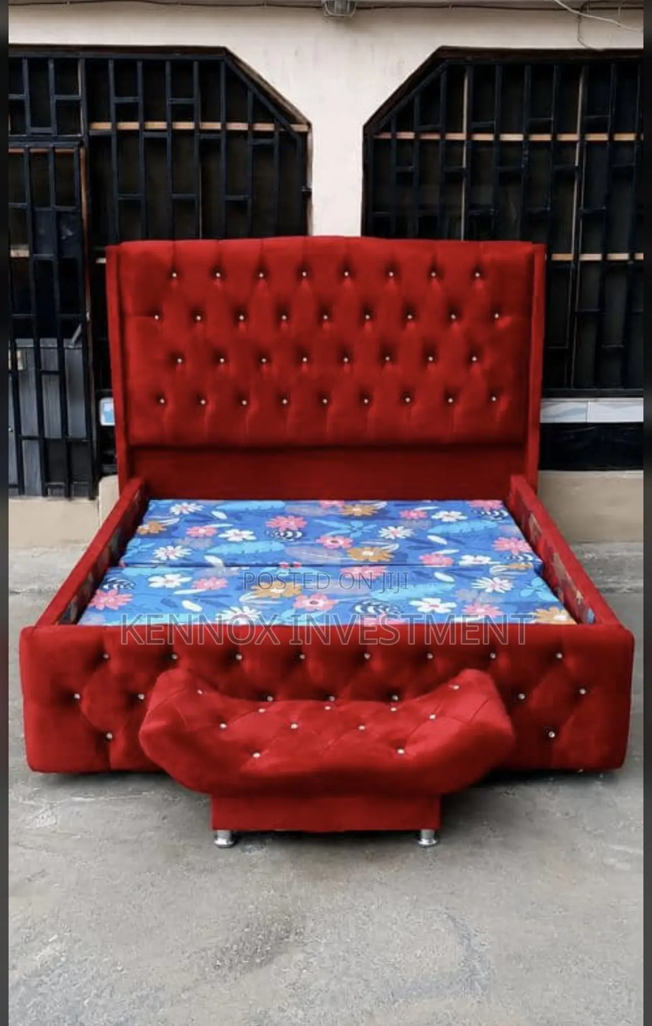 6 by 6 Padded Bedframe/ Botton Bed(170,000).
