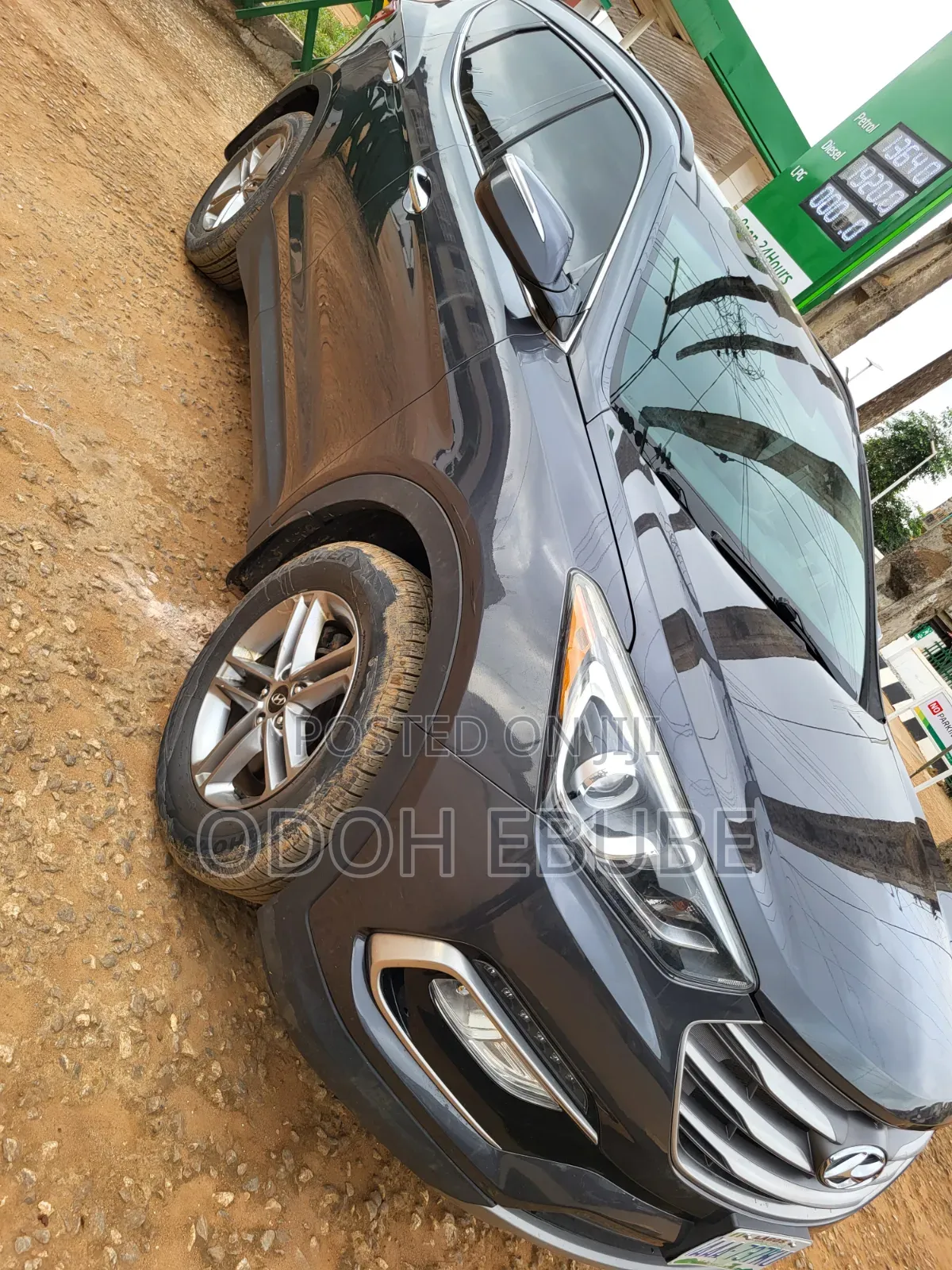 Hyundai Santa Fe SE AWD 2016 Gray