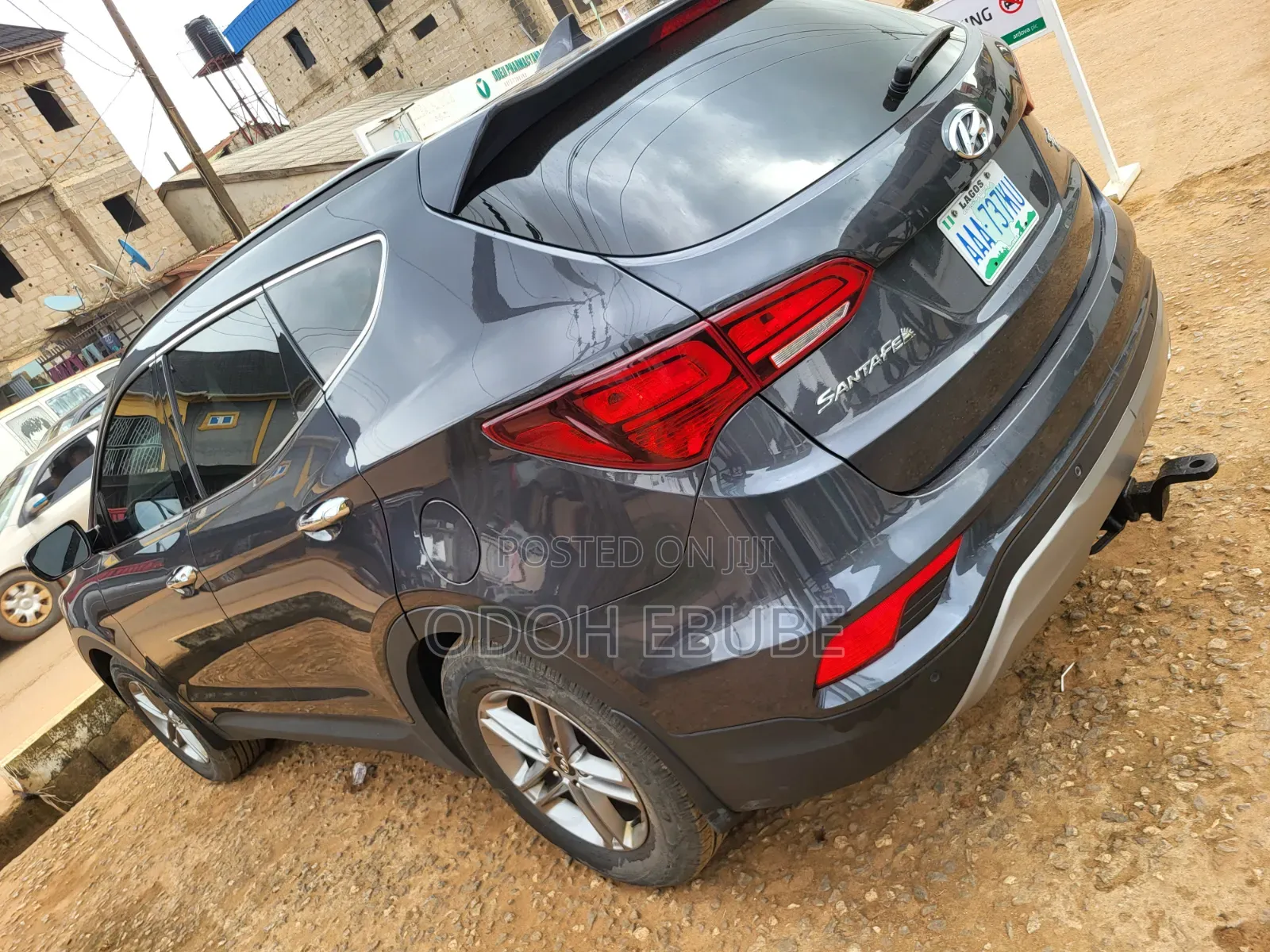 Hyundai Santa Fe SE AWD 2016 Gray
