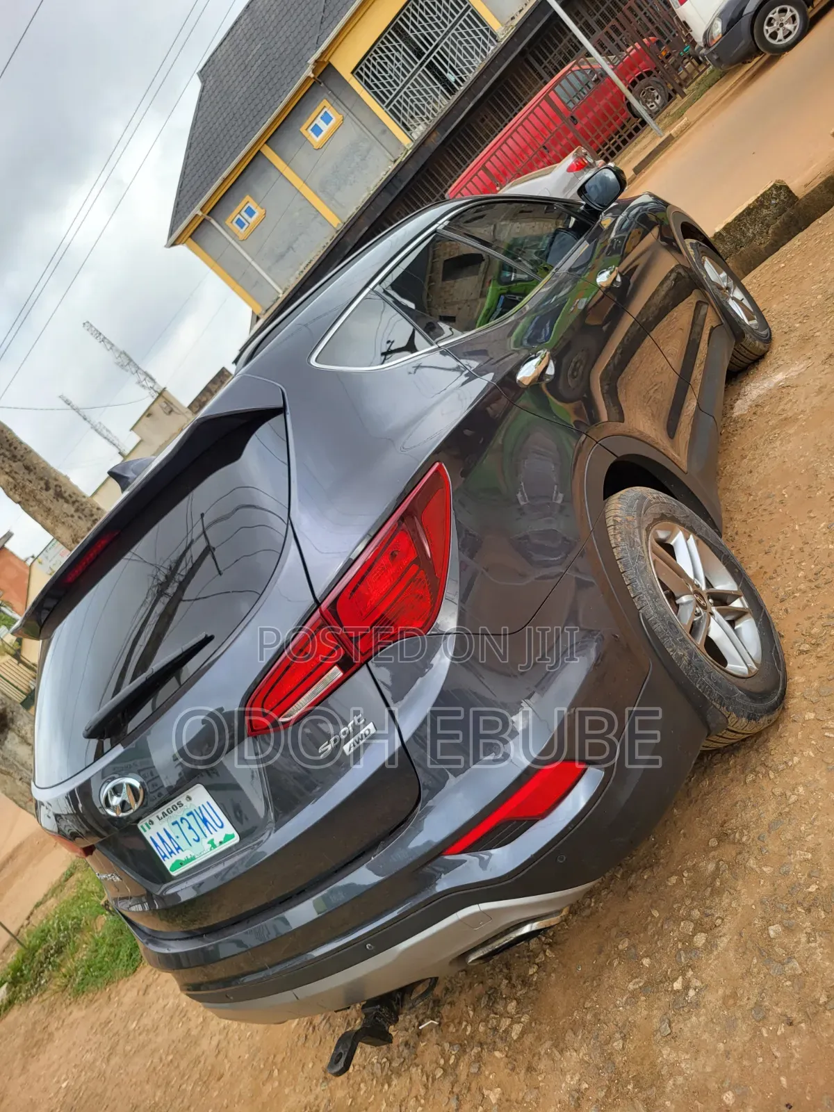 Hyundai Santa Fe SE AWD 2016 Gray