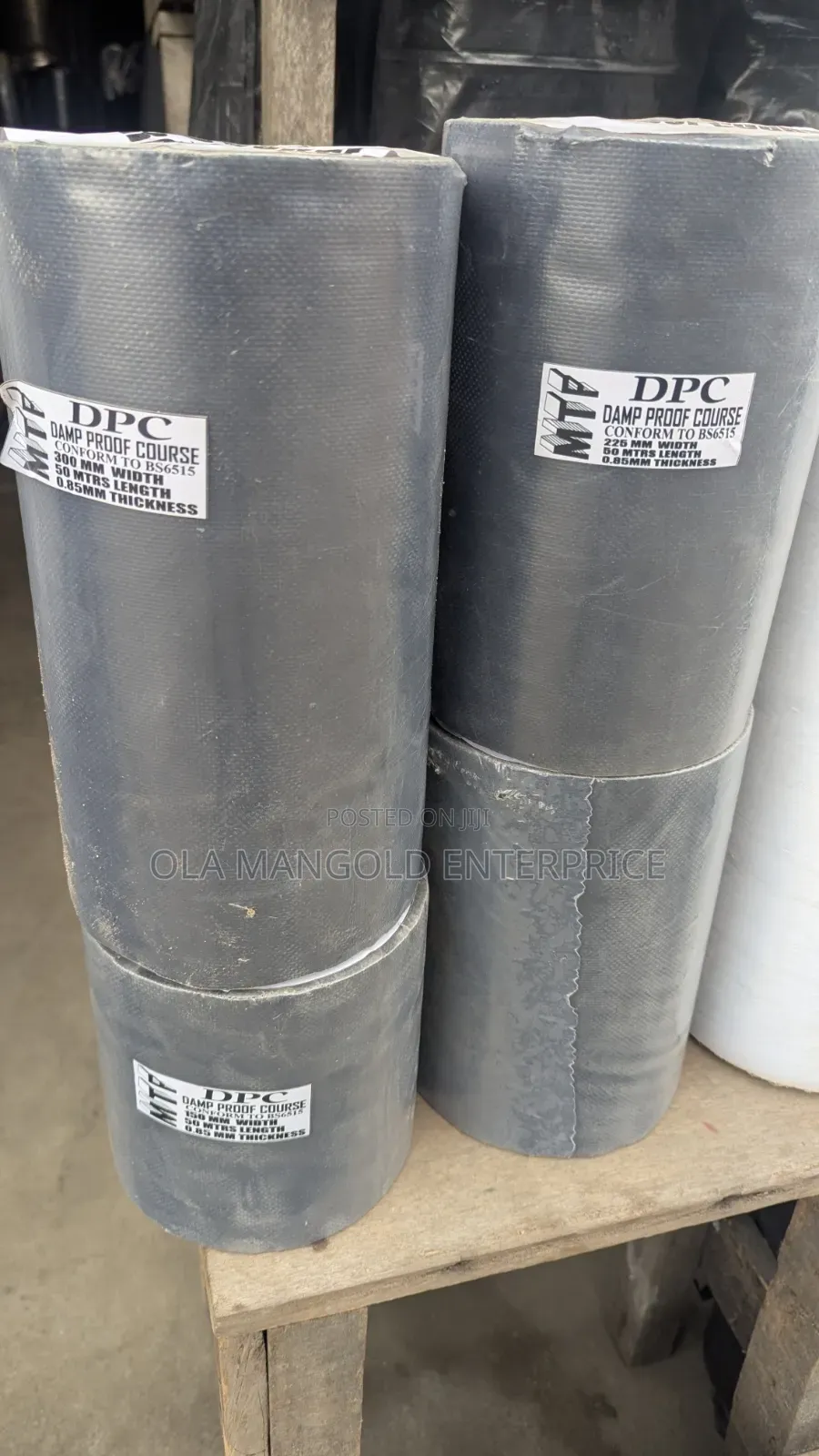DPC 225mm(9 Inches Dam Proof Course) for Block Underlay .