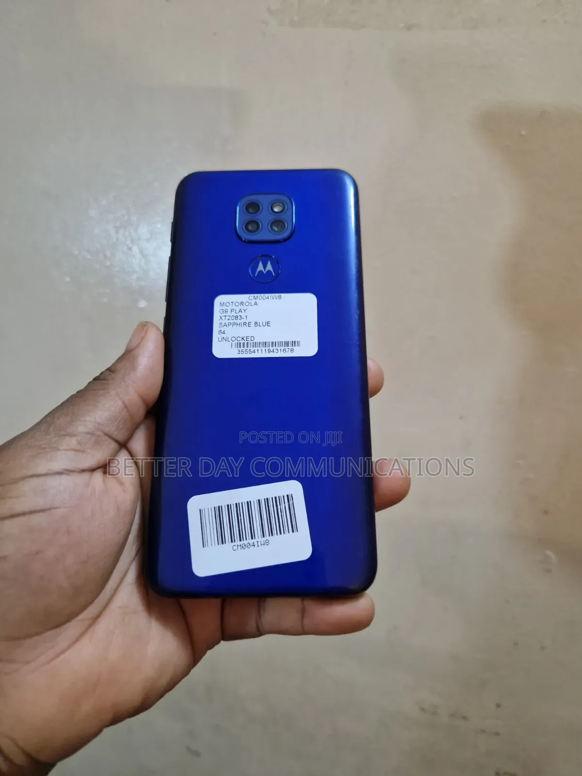Motorola Moto G9 Play 64 GB Blue