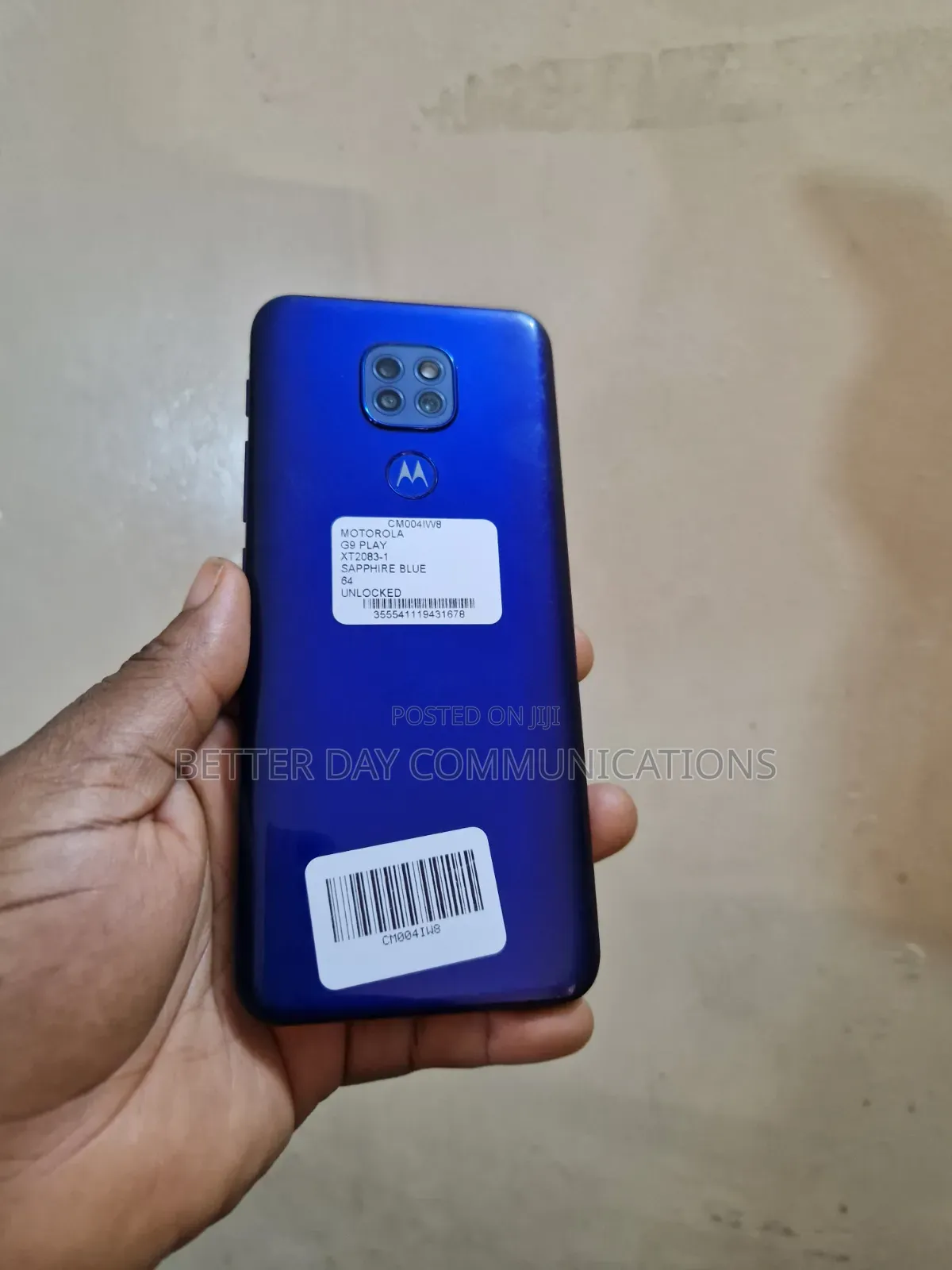 Motorola Moto G9 Play 64 GB Blue