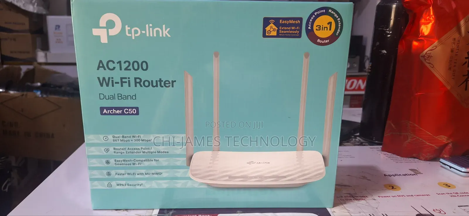 TP-Link AC1200 Wi-Fi Router Dual Band Archer C50