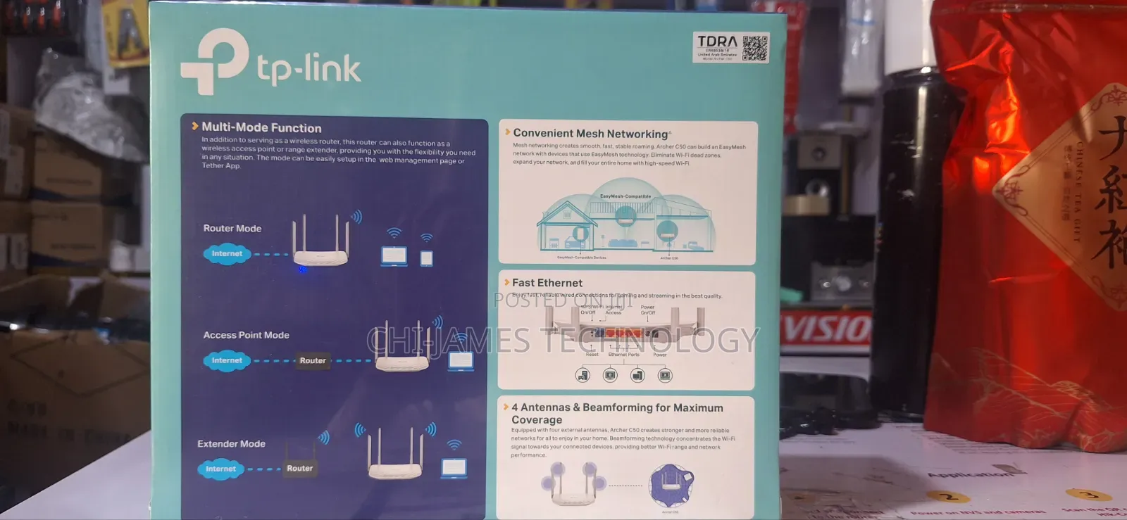 TP-Link AC1200 Wi-Fi Router Dual Band Archer C50