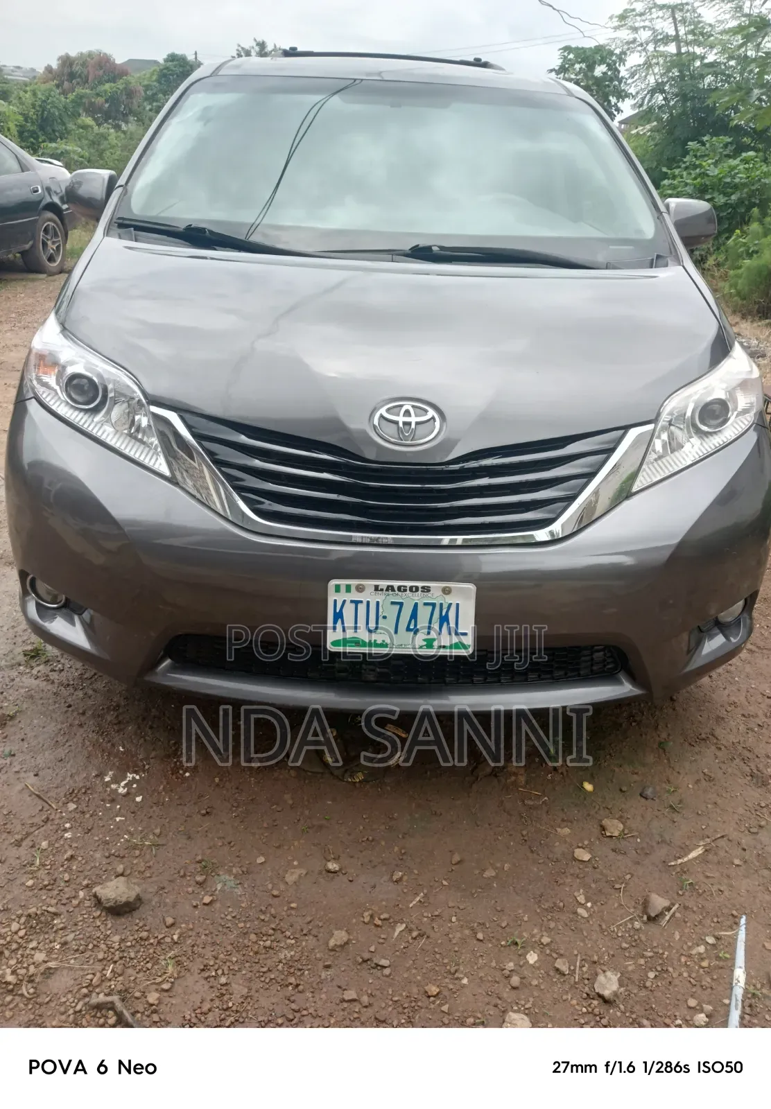 Toyota Sienna 2012 Gray