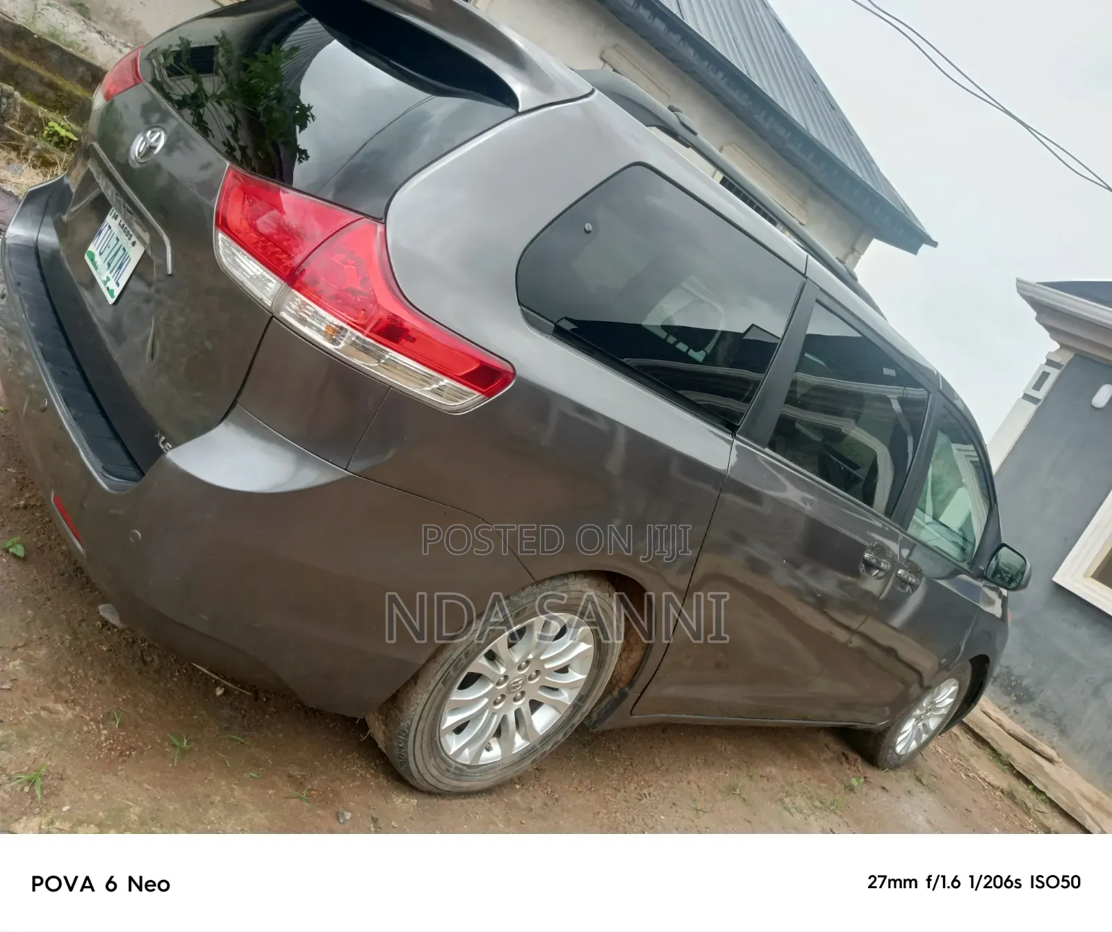 Toyota Sienna 2012 Gray