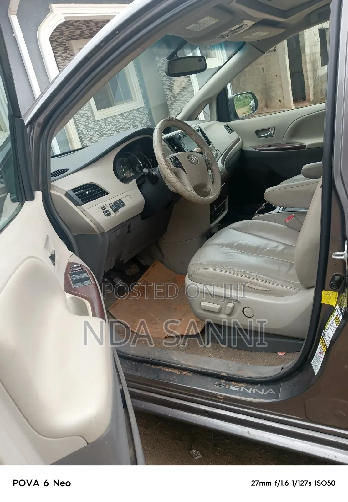 Toyota Sienna 2012 Gray