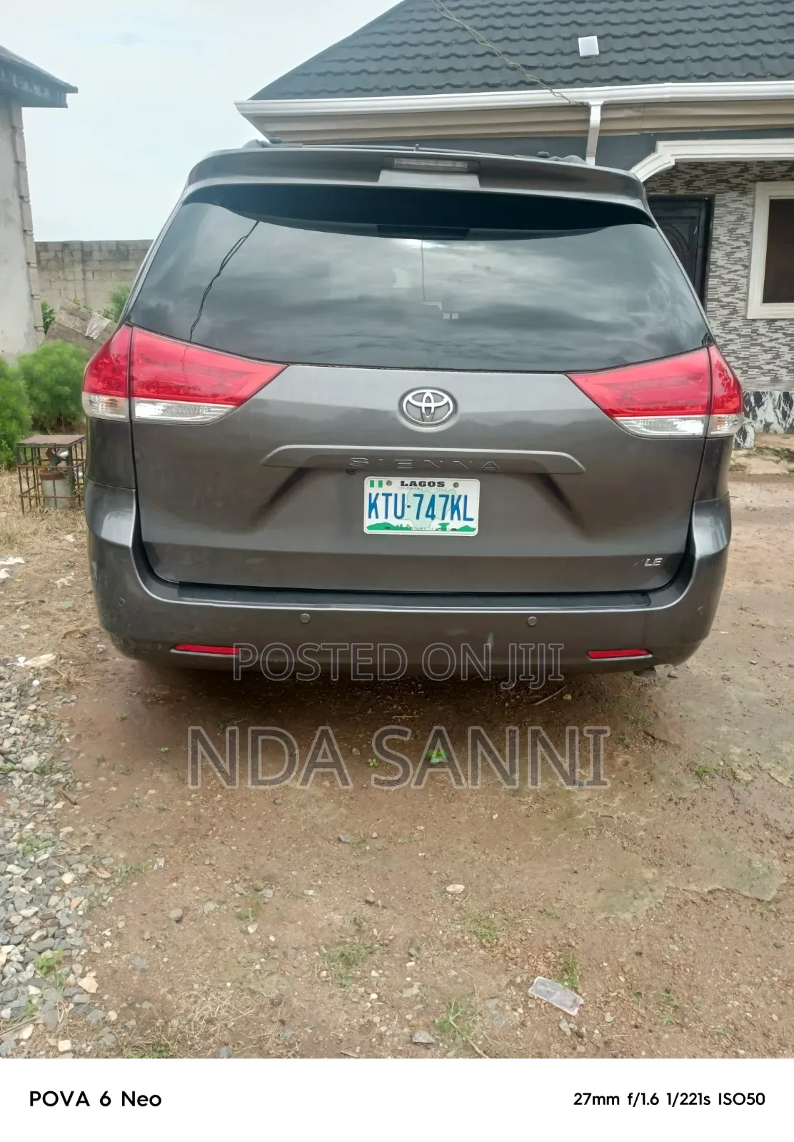 Toyota Sienna 2012 Gray