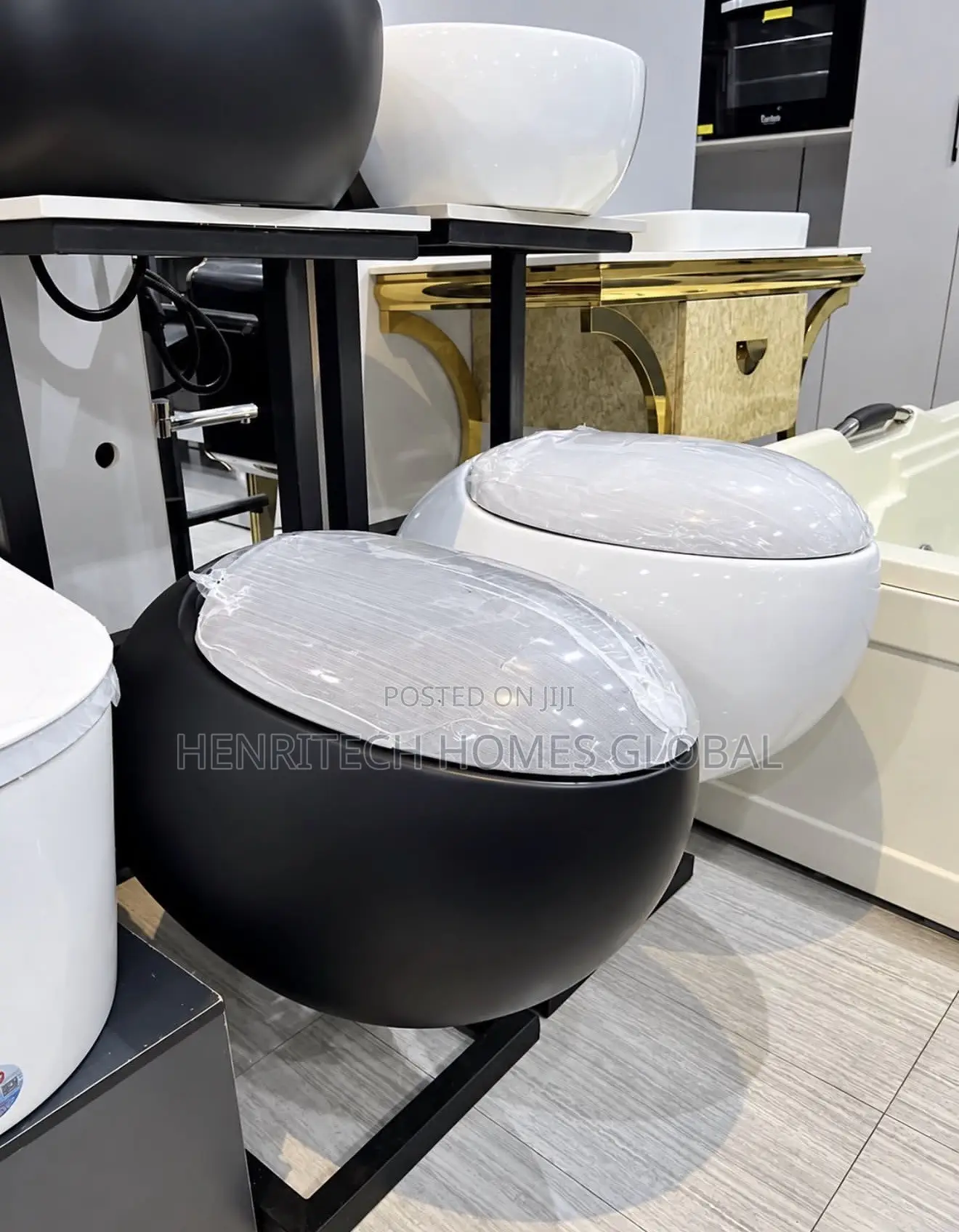  Egg Shape Conceal Water Closet — Luxury Design-Premium Quality 