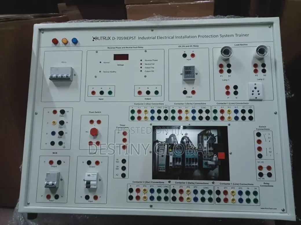 7059I Industrial Electrical Protection Trainer
