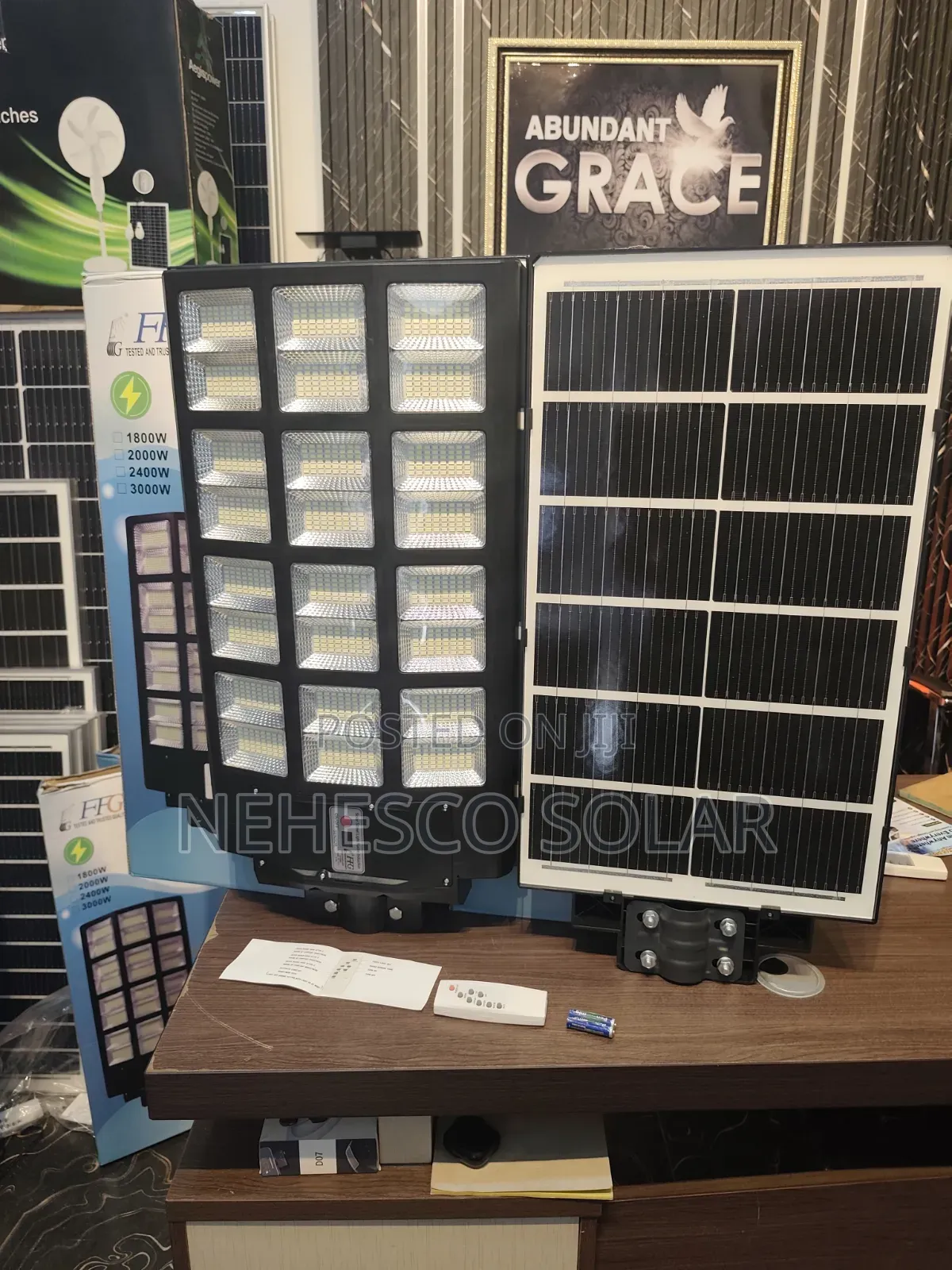 24-Eye FFG Solar Street Light – Super Bright Powerful