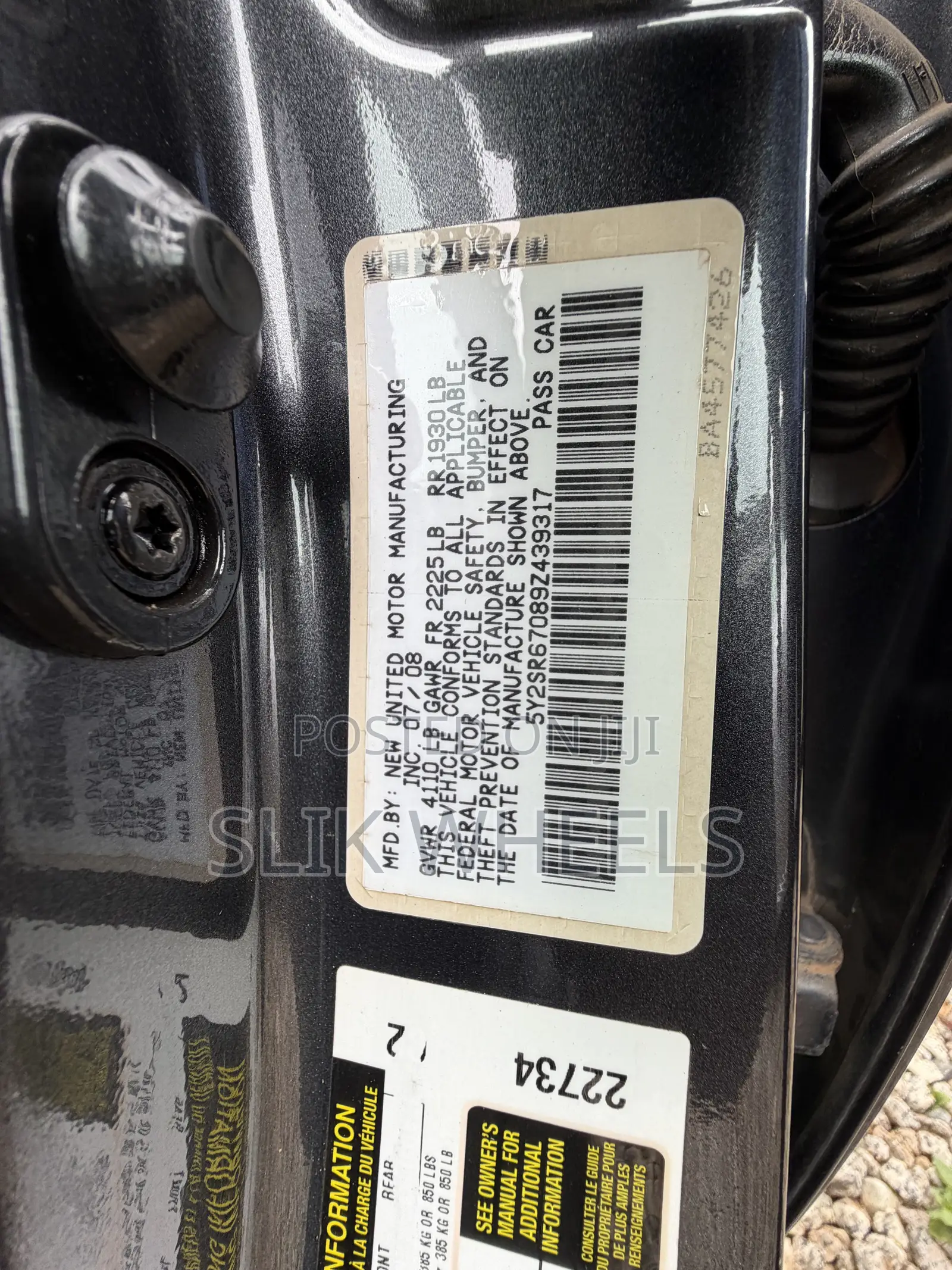Pontiac Vibe 2008 Gray