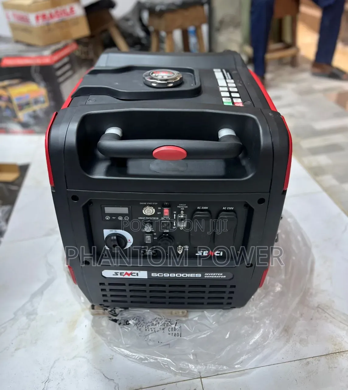 SC9800IES 7.5kva Senci Petrol Inverter Generator [5L Lasts 20 Hours]