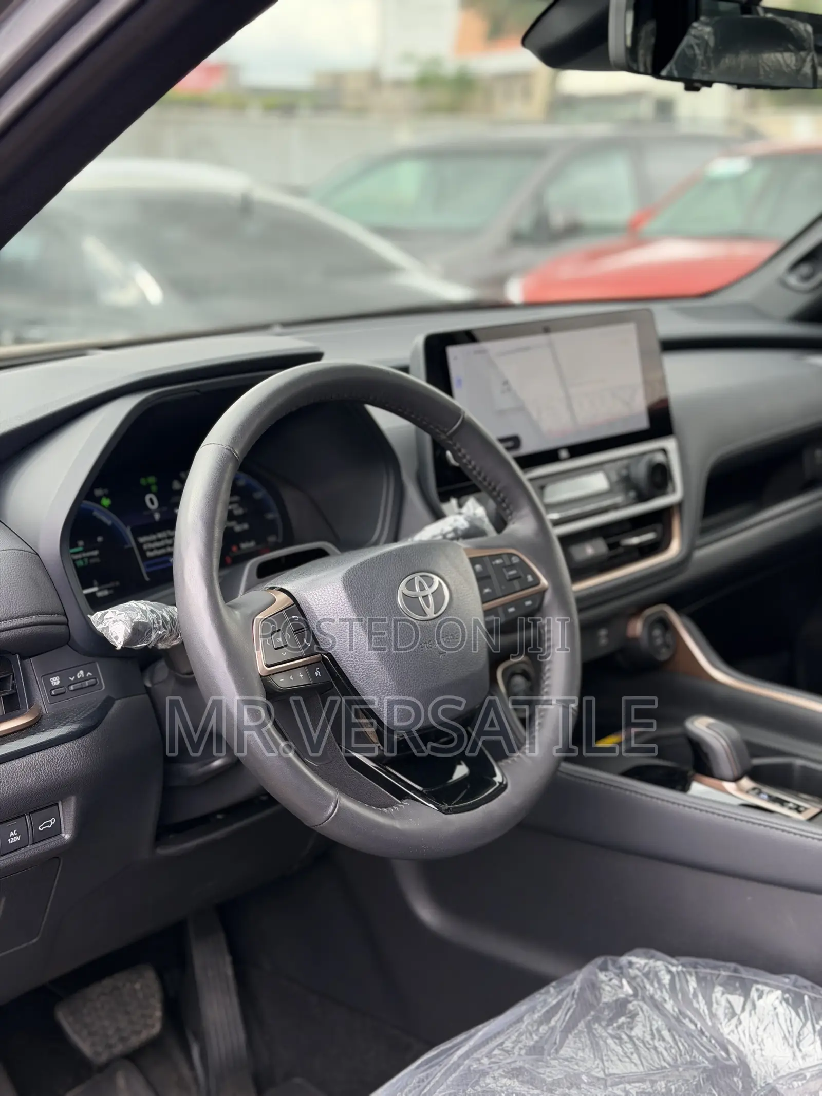 New Toyota Grand Highlander Hybrid 2025 Gray
