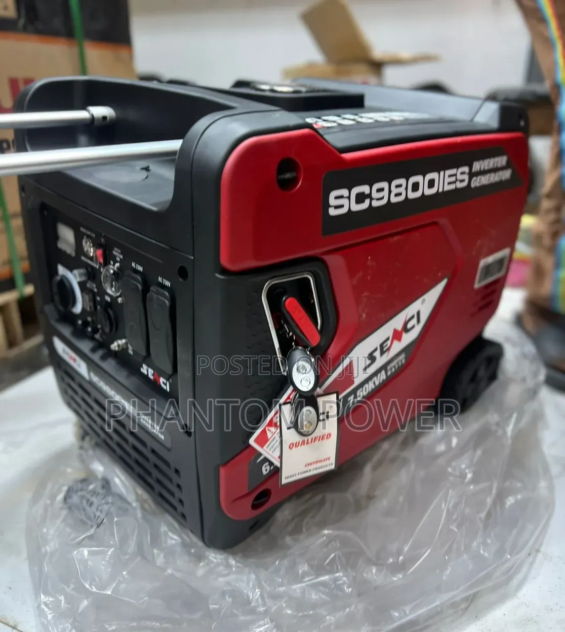 Original 7.5kva Senci Super Silent, Remote Inverter Petrol Generator