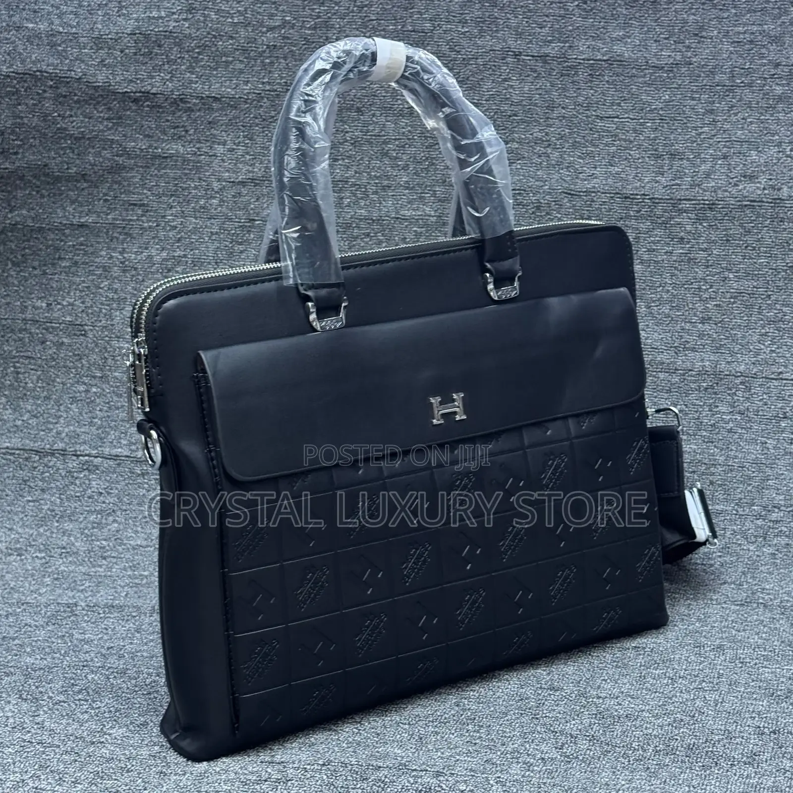 High Quality Men Genuine Leather Laptop Bag