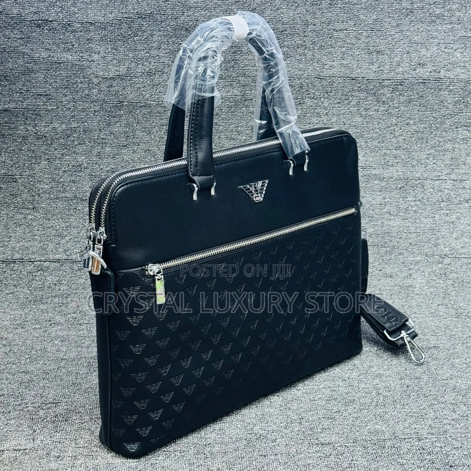High Quality Men Genuine Leather Laptop Bag