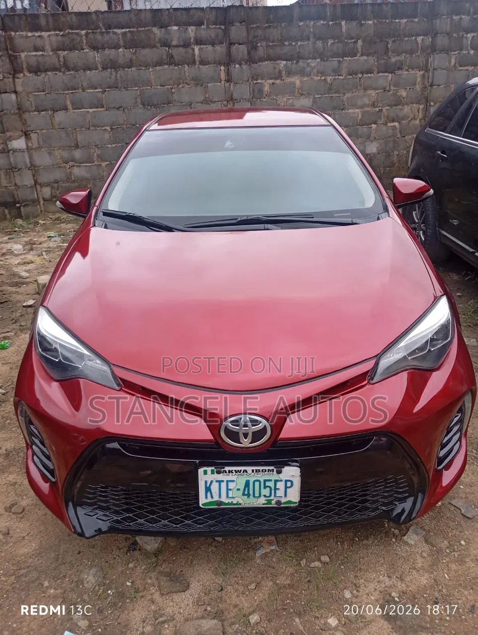 Toyota Corolla L 4dr Sedan (1.8L 4cyl 4A) 2014 Red