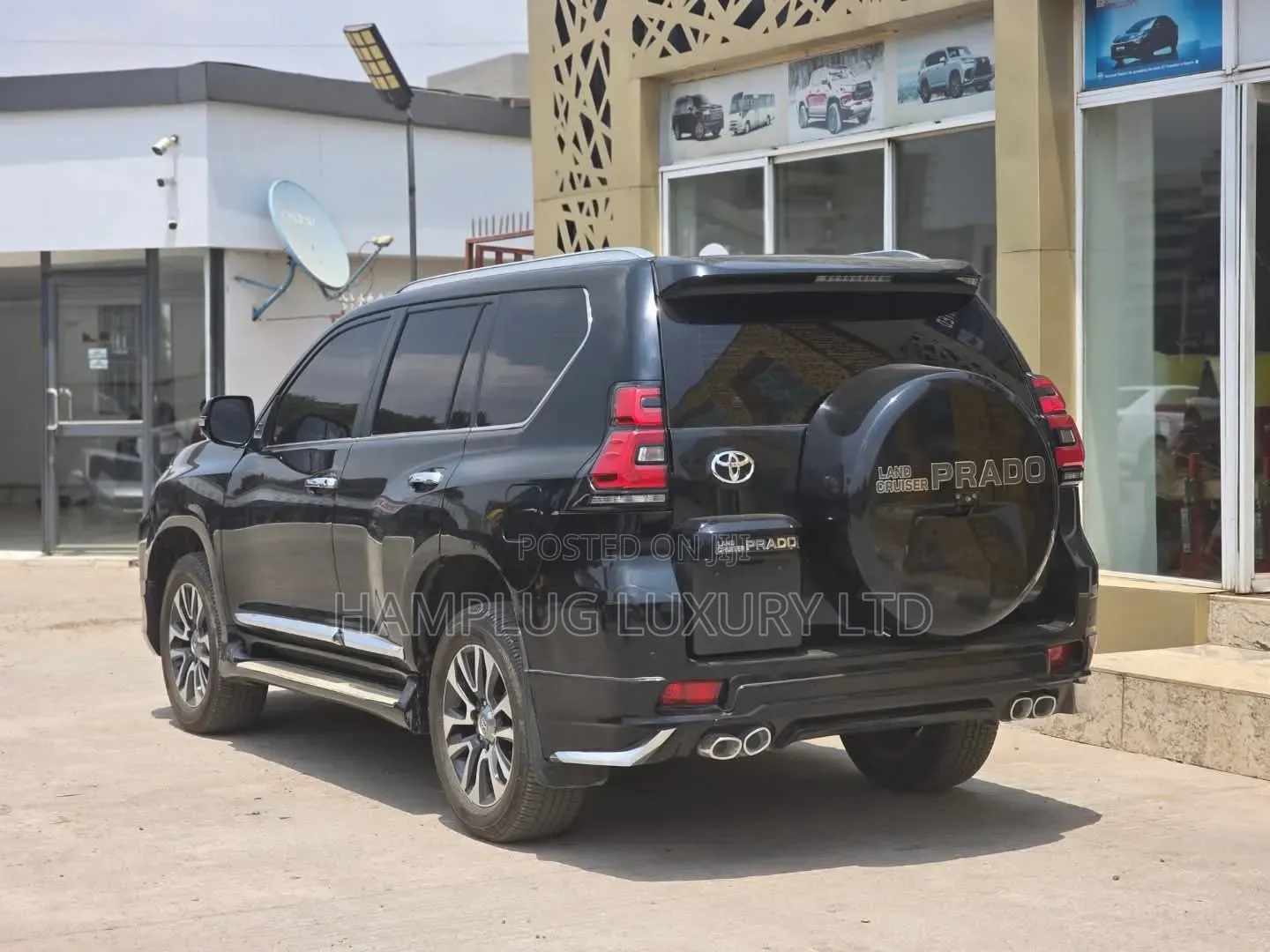 Toyota Land Cruiser Prado 2022 Black