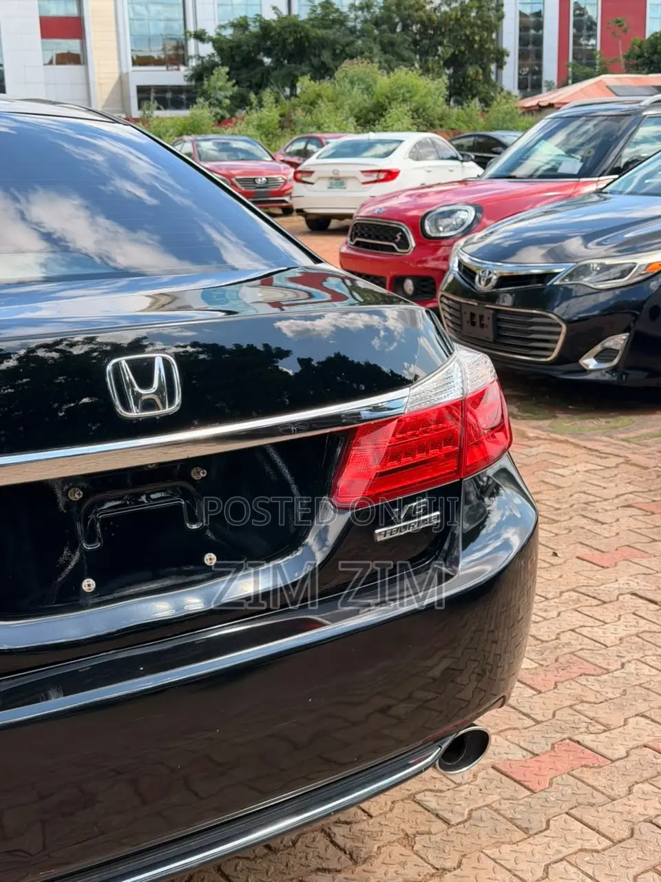 Honda Accord Touring V-6 4dr Sedan (3.5L 6cyl 6A) 2014 Black