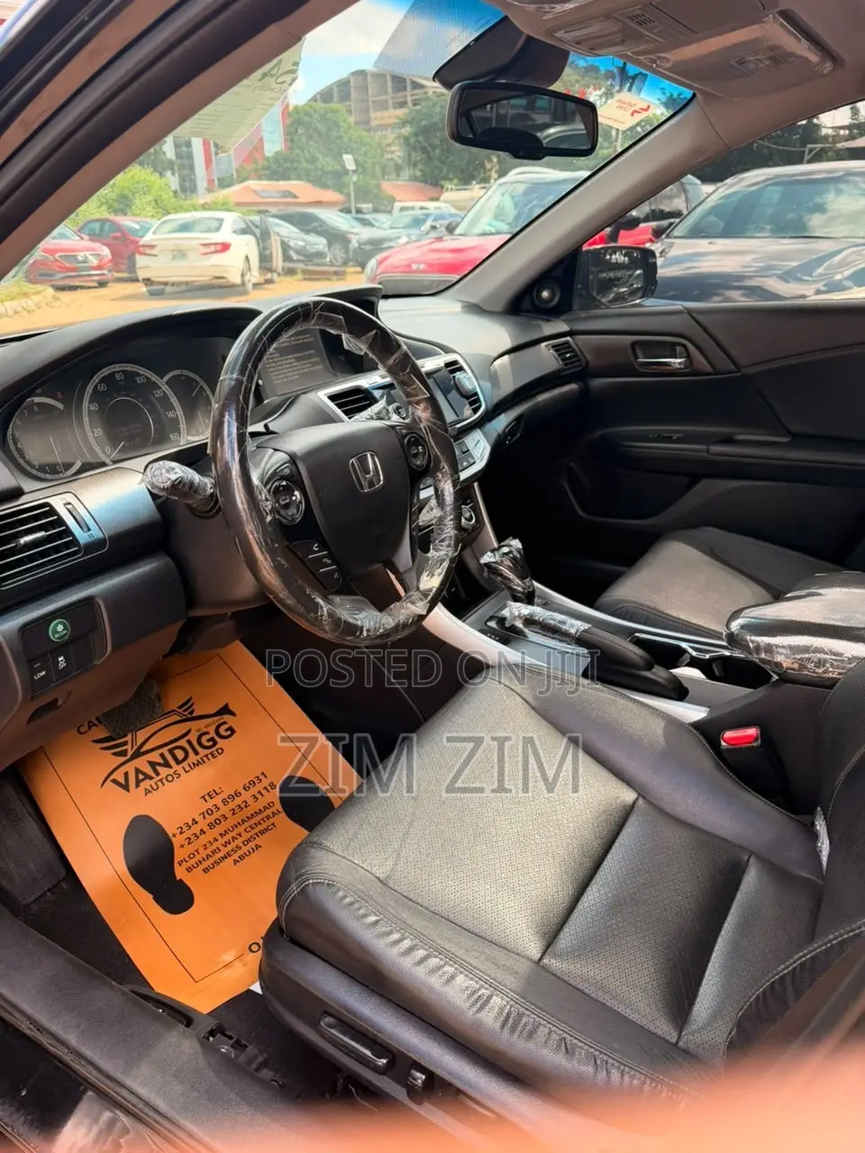 Honda Accord Touring V-6 4dr Sedan (3.5L 6cyl 6A) 2014 Black