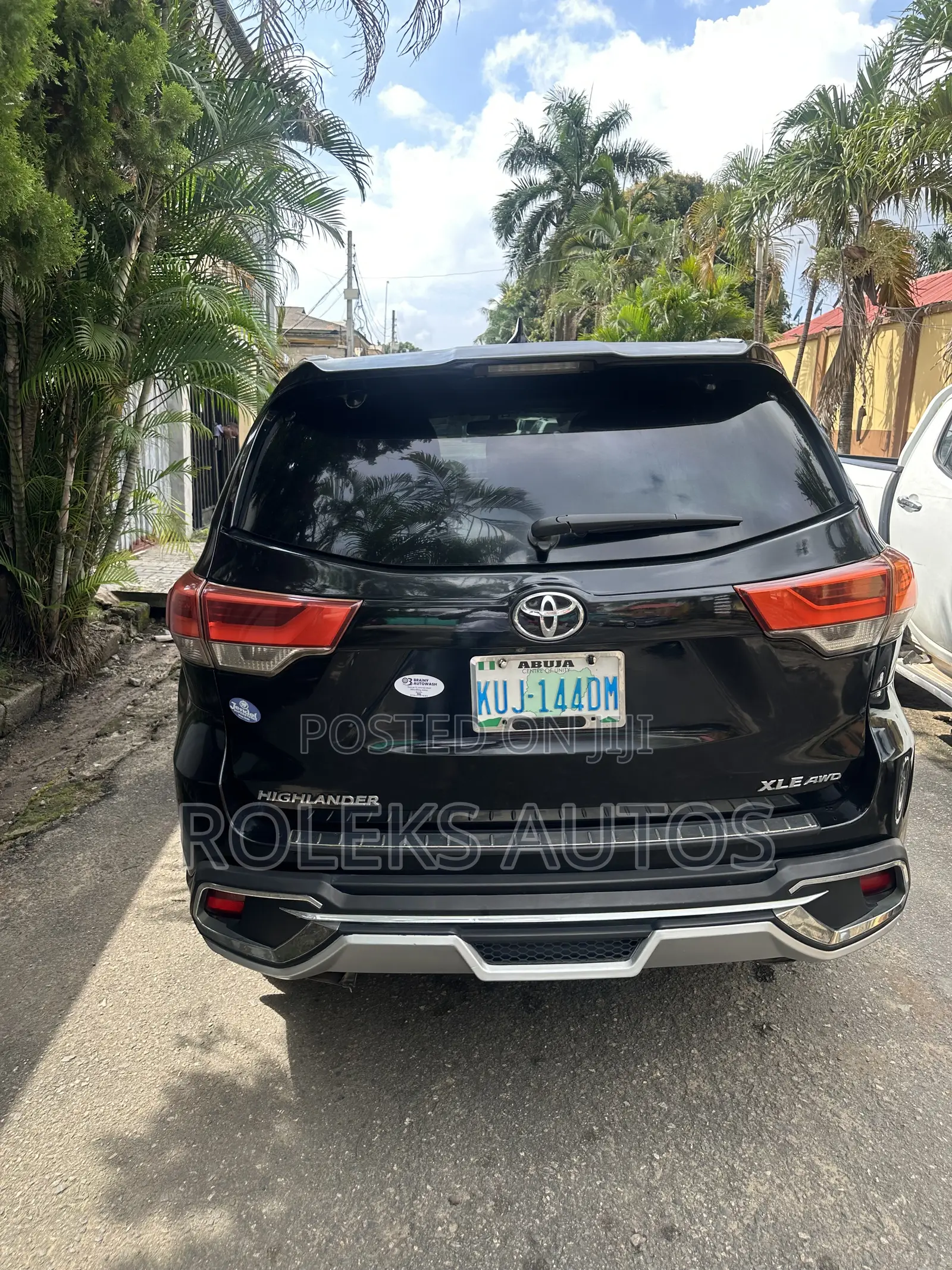 Toyota Highlander XLE 4dr SUV (3.5L 6cyl 6A) 2015 Black