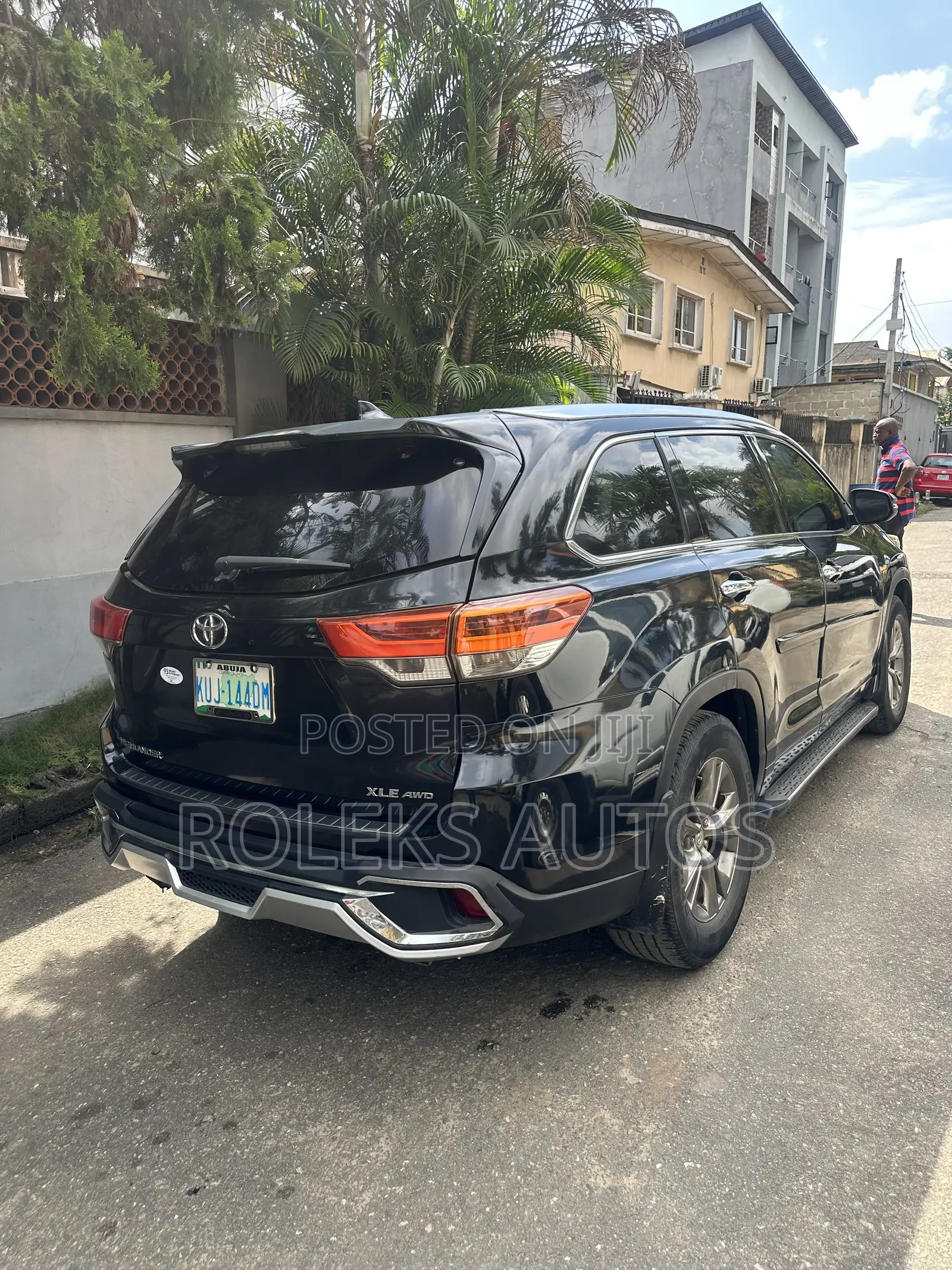 Toyota Highlander XLE 4dr SUV (3.5L 6cyl 6A) 2015 Black