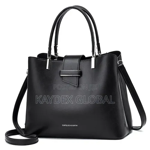 Trendy Black Ladies Handbag