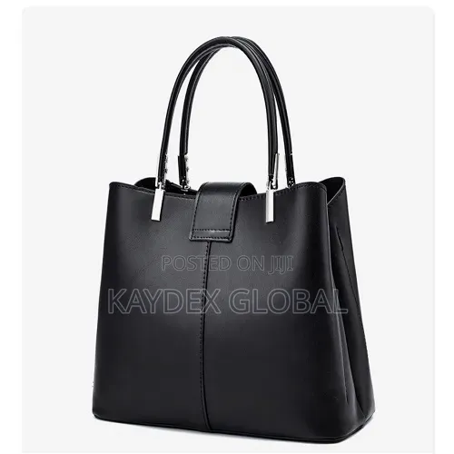 Trendy Black Ladies Handbag