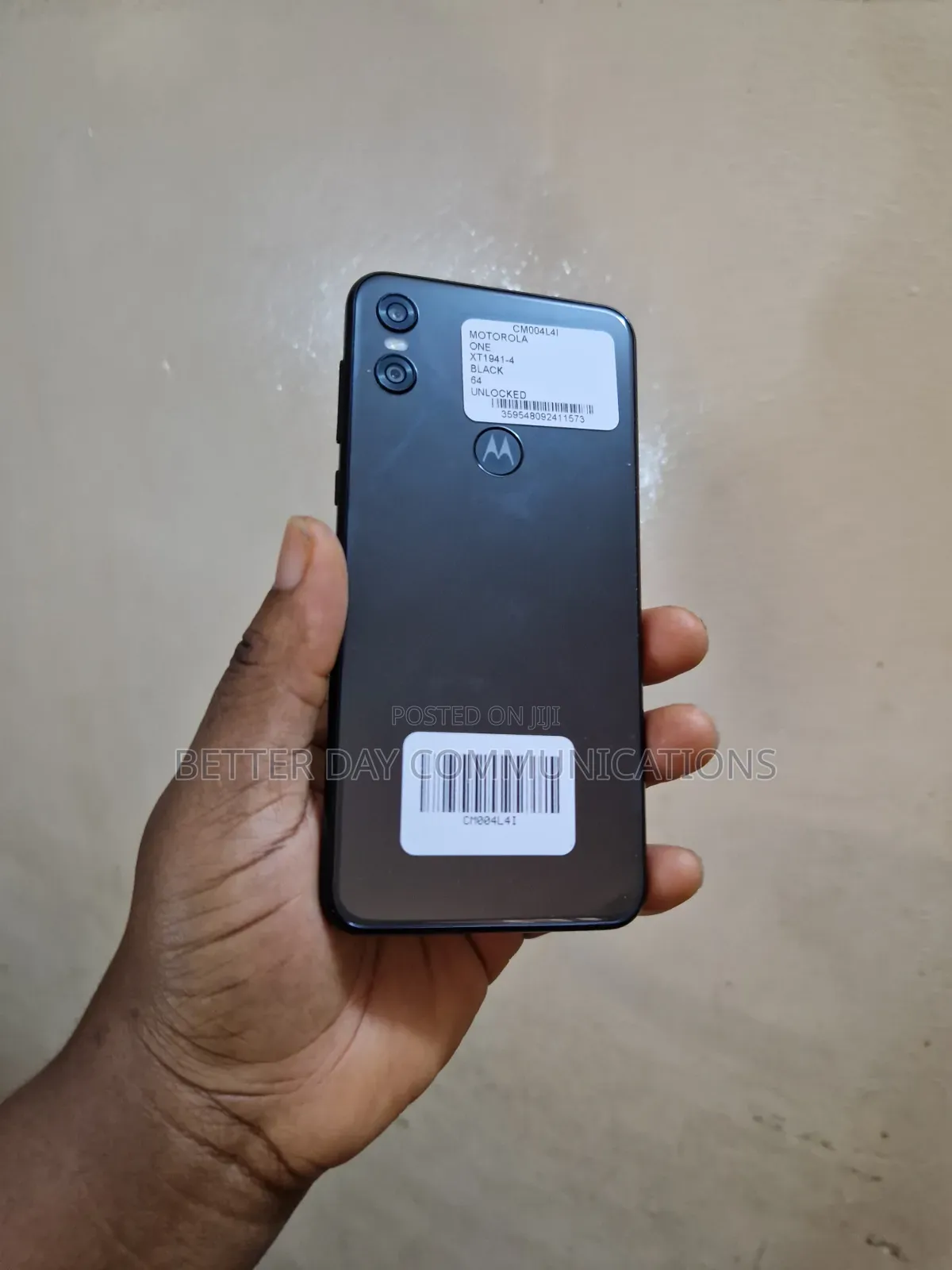 Motorola One Power 64 GB Black