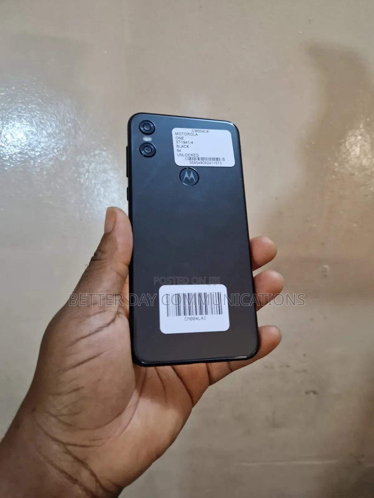 Motorola One Power 64 GB Black