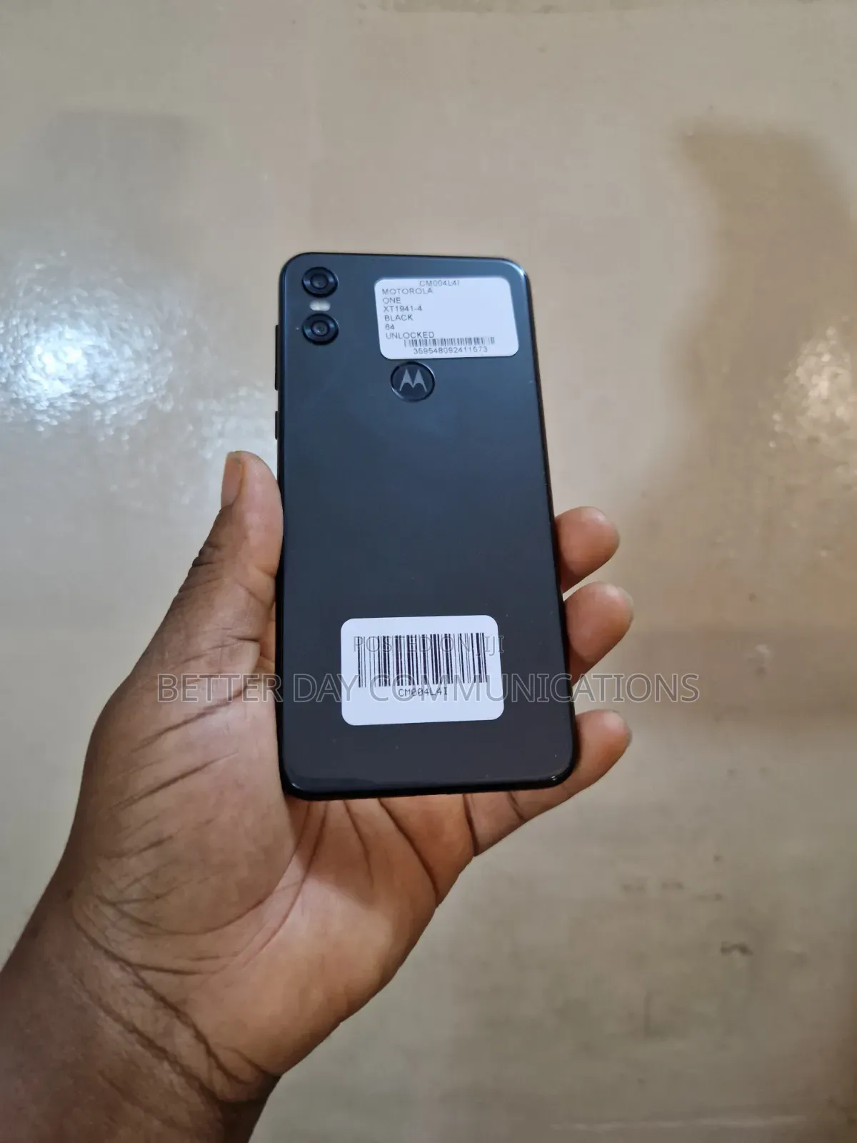 Motorola One Power 64 GB Black