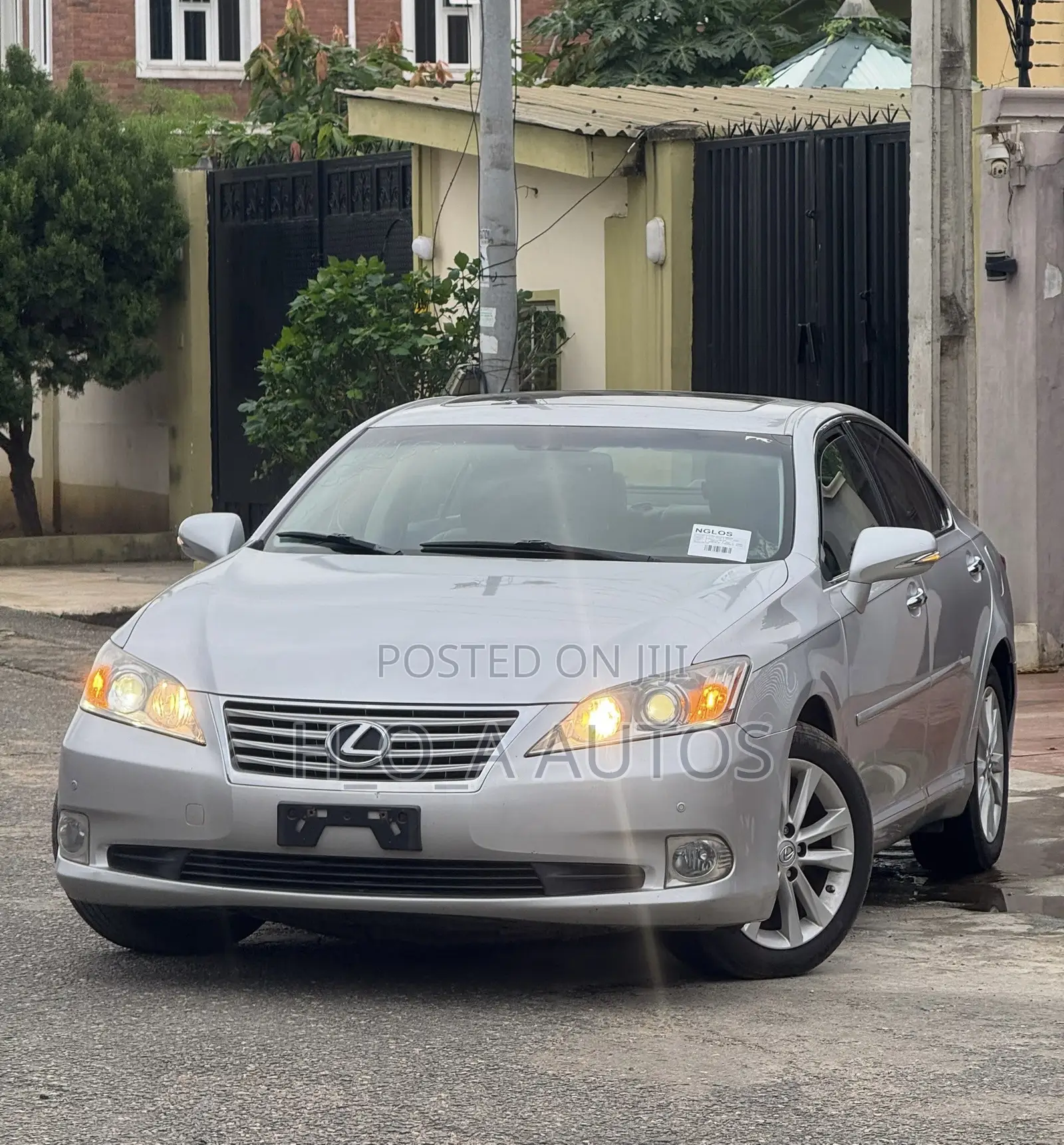 Lexus ES 350 2012 Silver