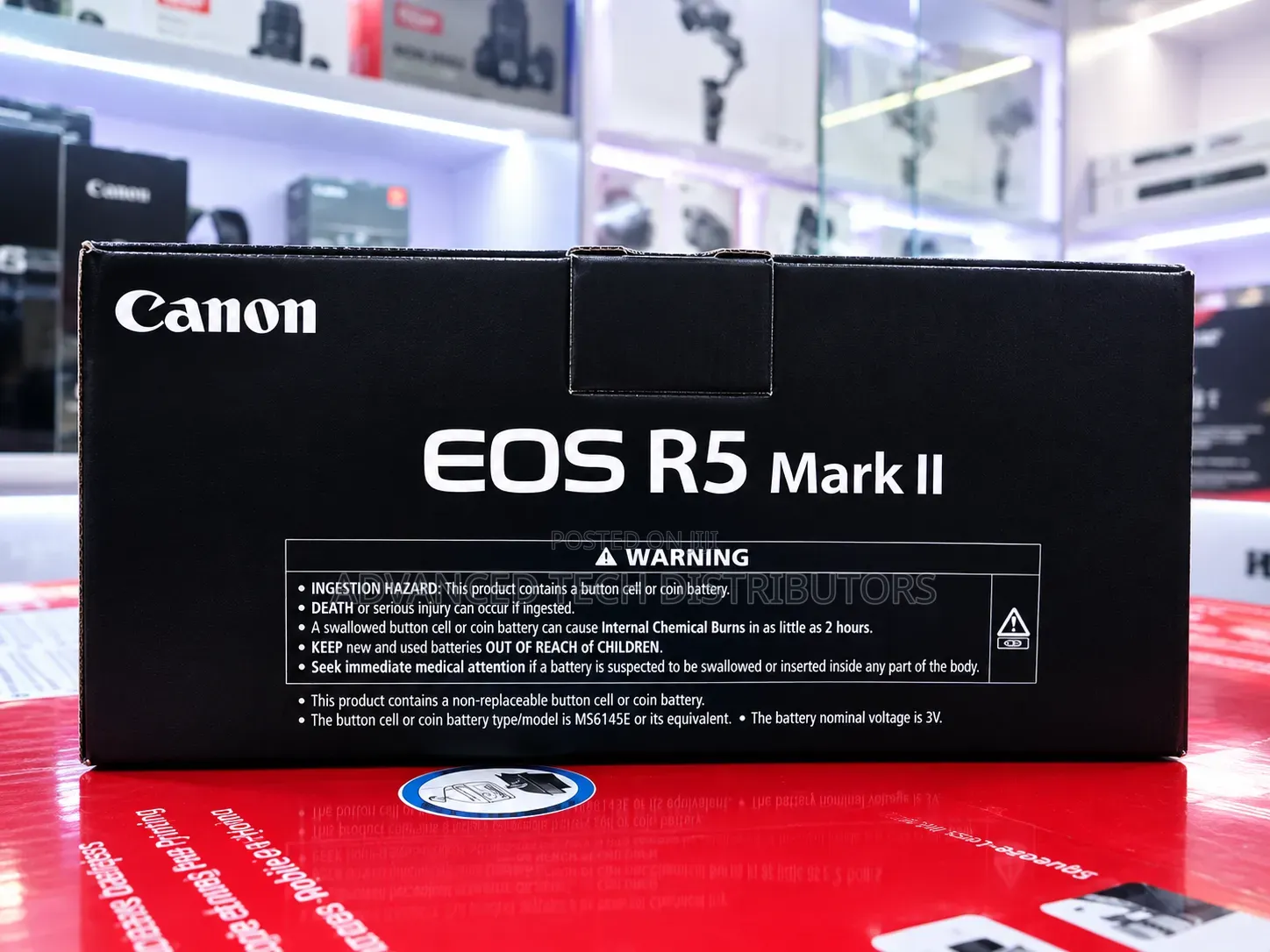 Canon Eos R5 Mark II Body Only