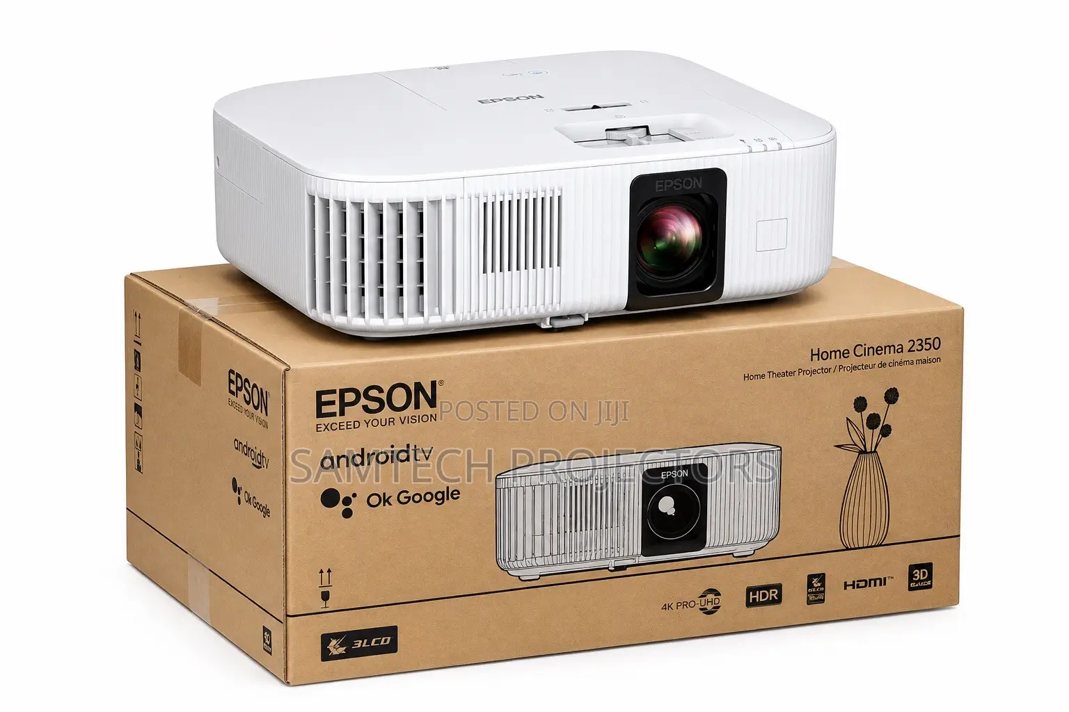 Epson Home Cinema 2350 PRO-UHD 3Chip 3LCD Smart Streaming Projector