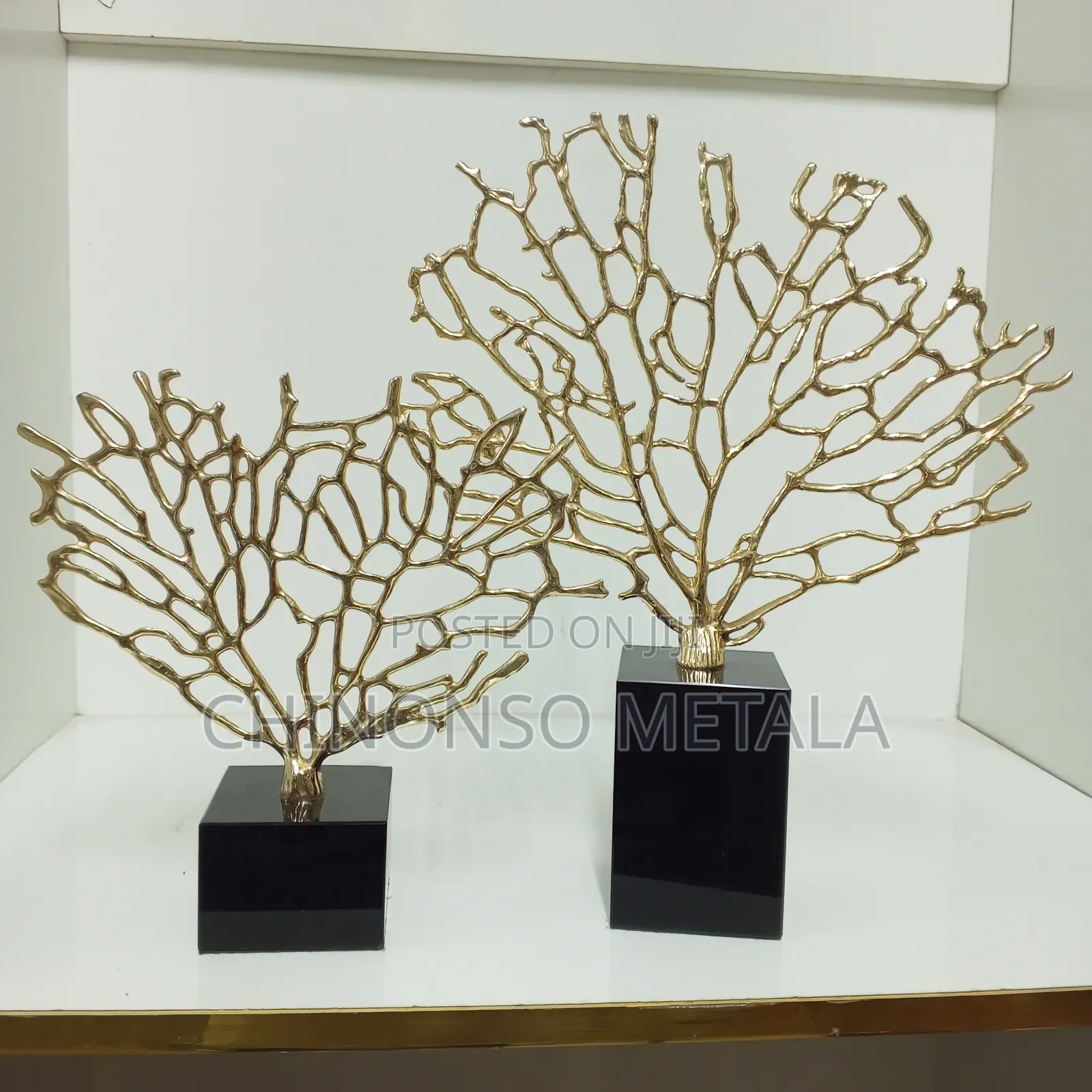 Quality UK Metal and Marble Decor