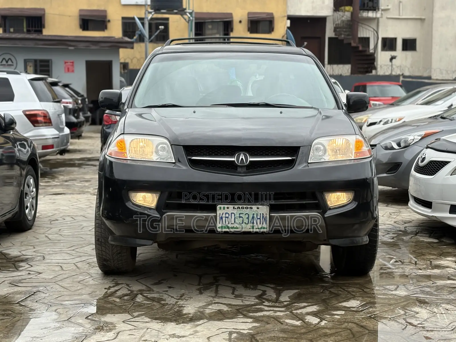 Acura MDX Touring Package 2004 Black