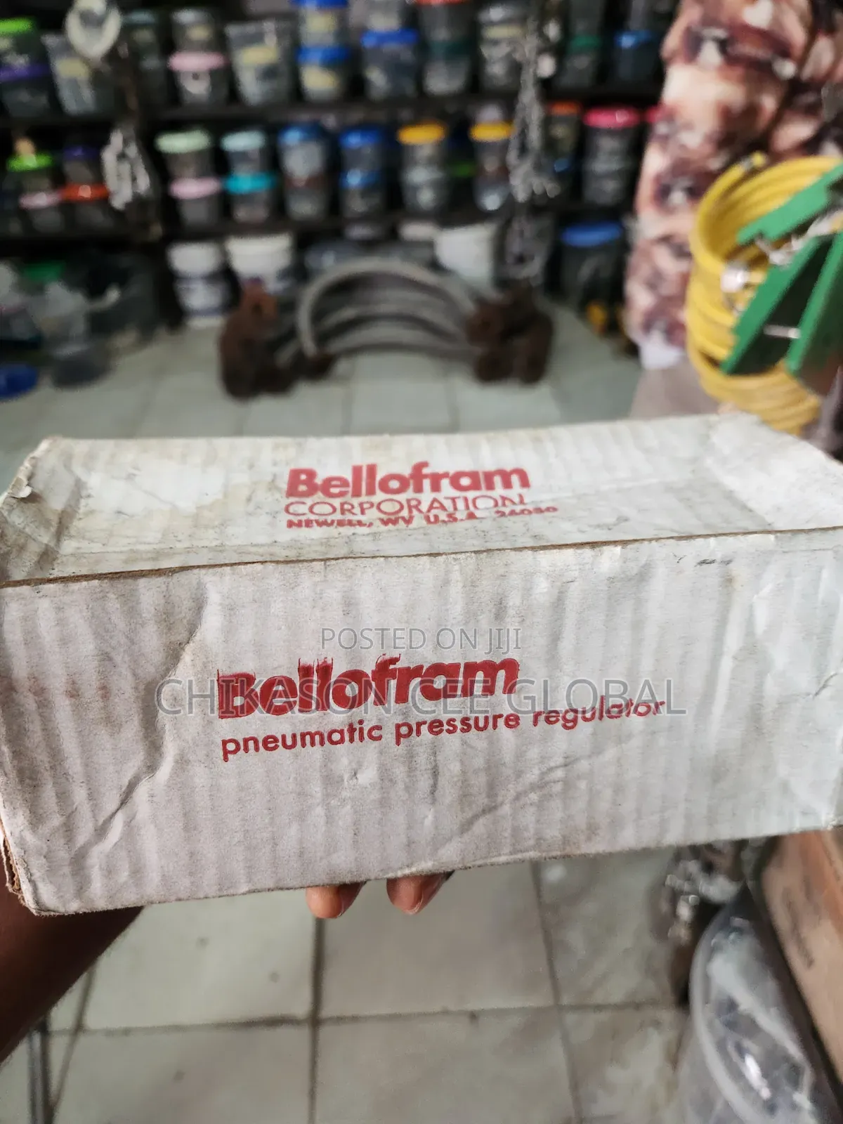 2" Stainless Ballofram Pneumatic Pressure Regulator