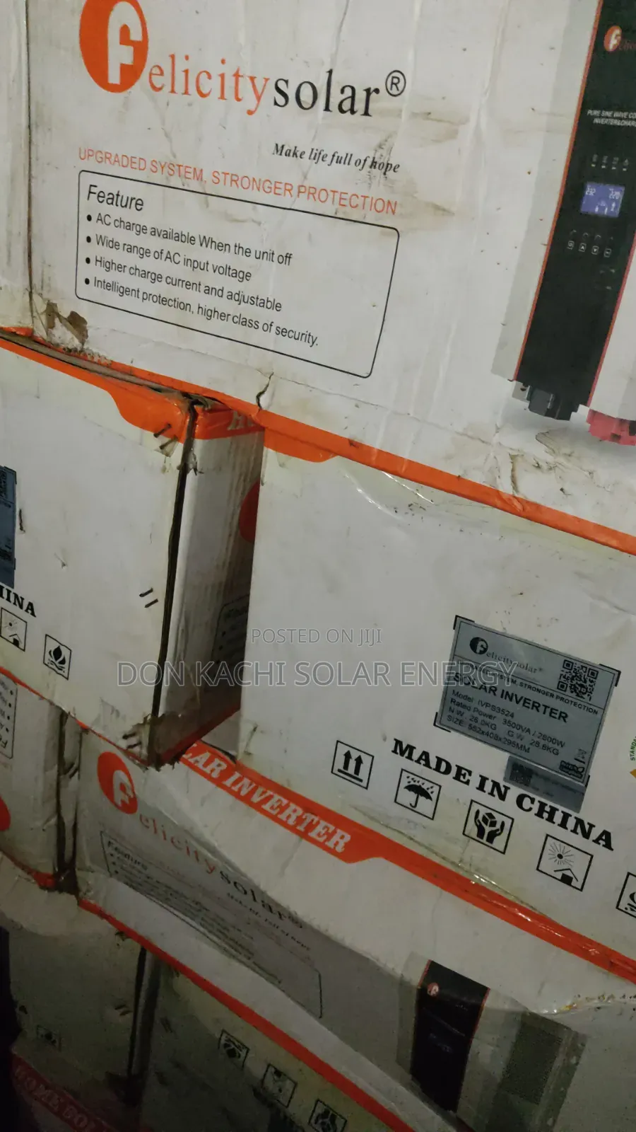 3.5kva 28v Hybrid Felicity Inverter Available.