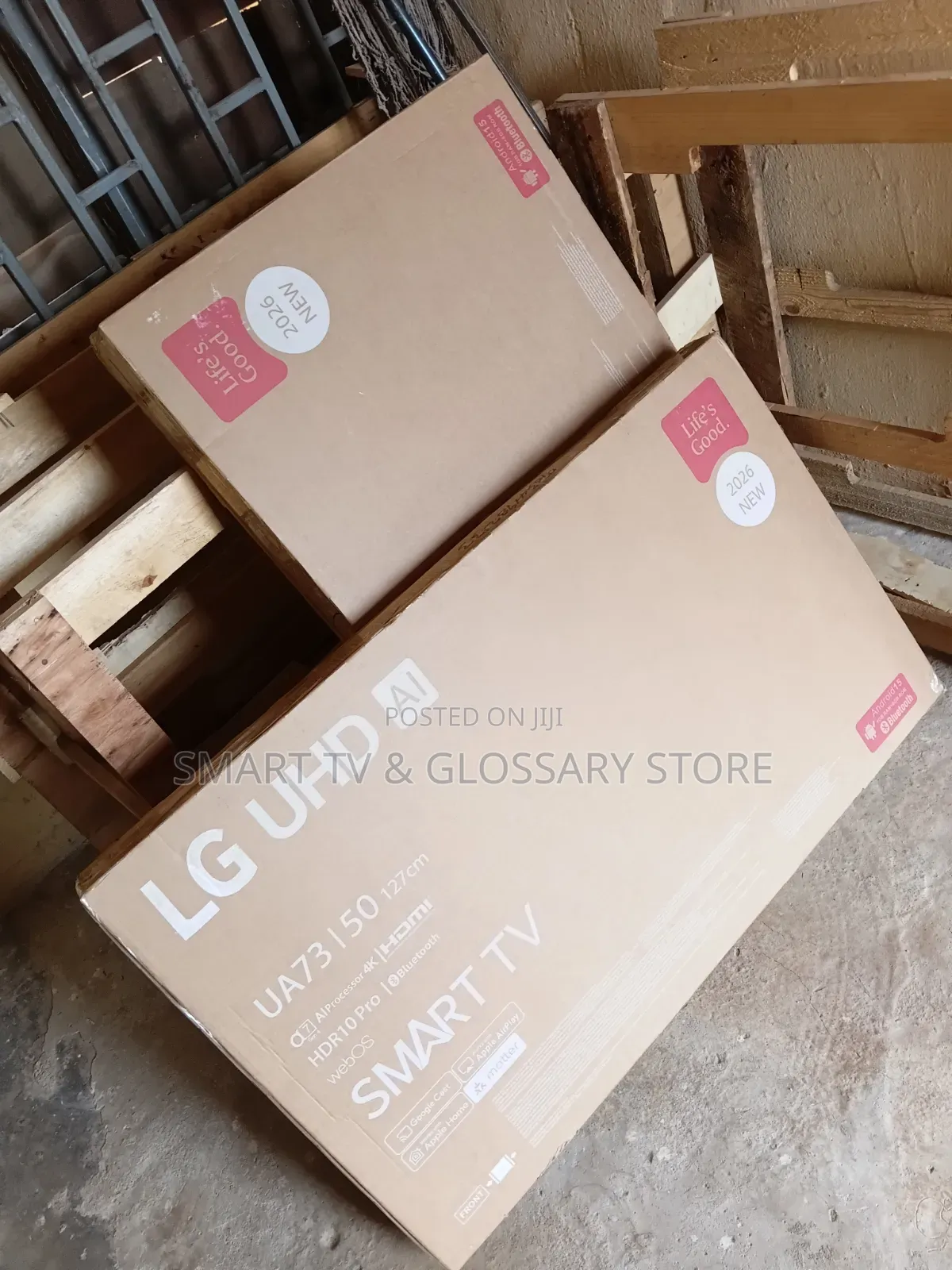 LG Smart TV 50inches Frameless With AI Features