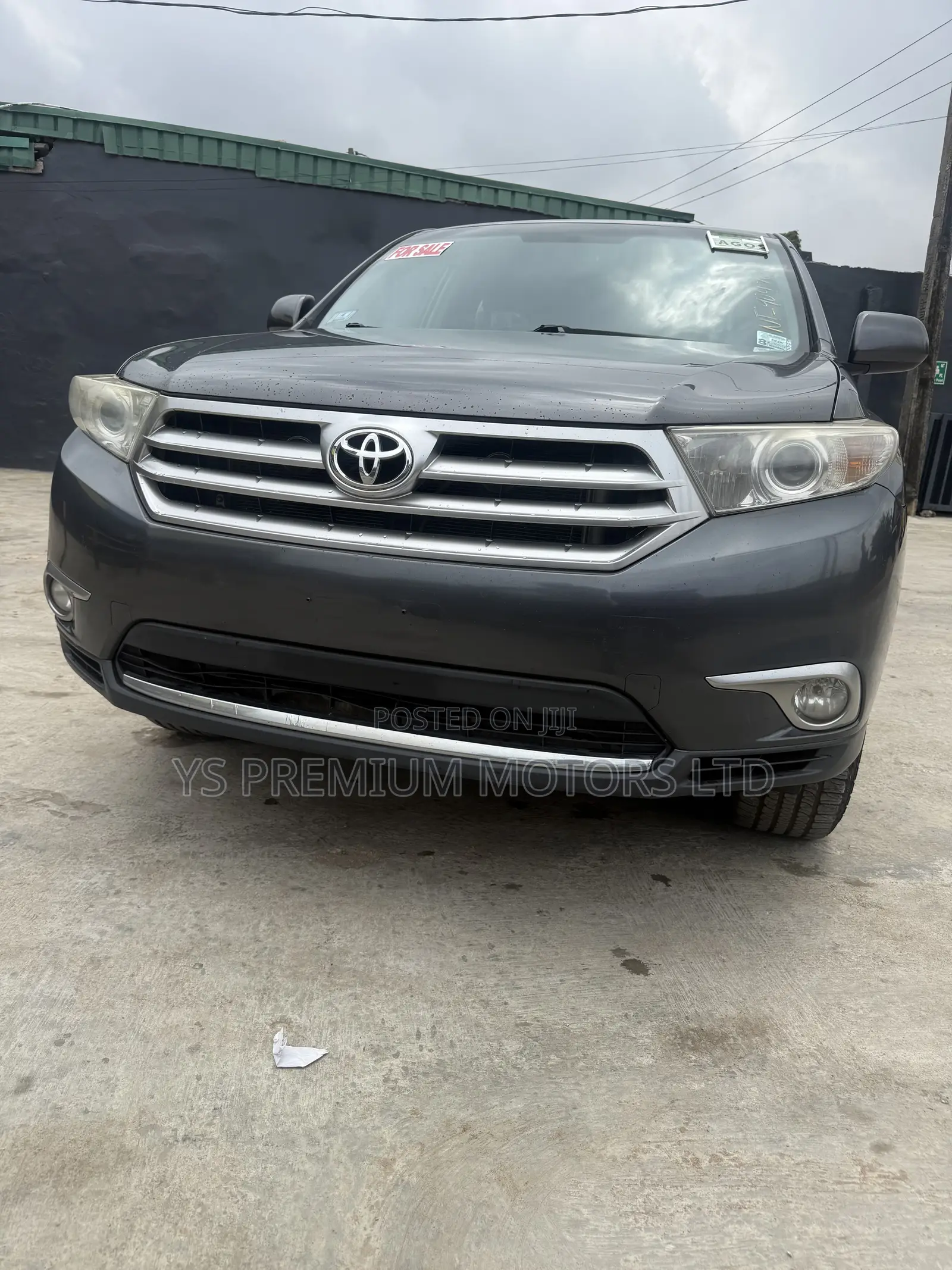Toyota Highlander 2012 Gray